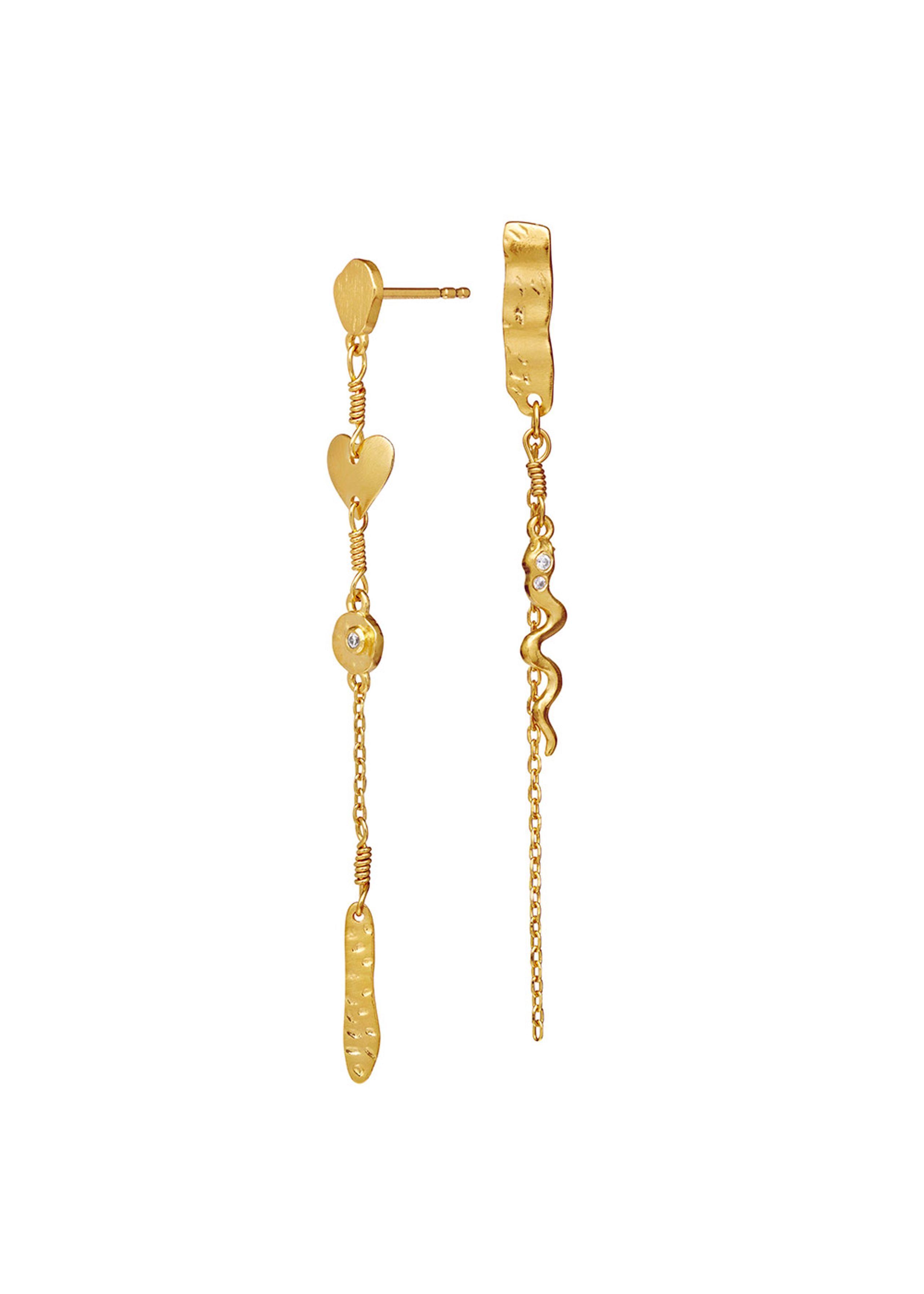 Maanesten - Earrings - Delfine Earrings - Gold