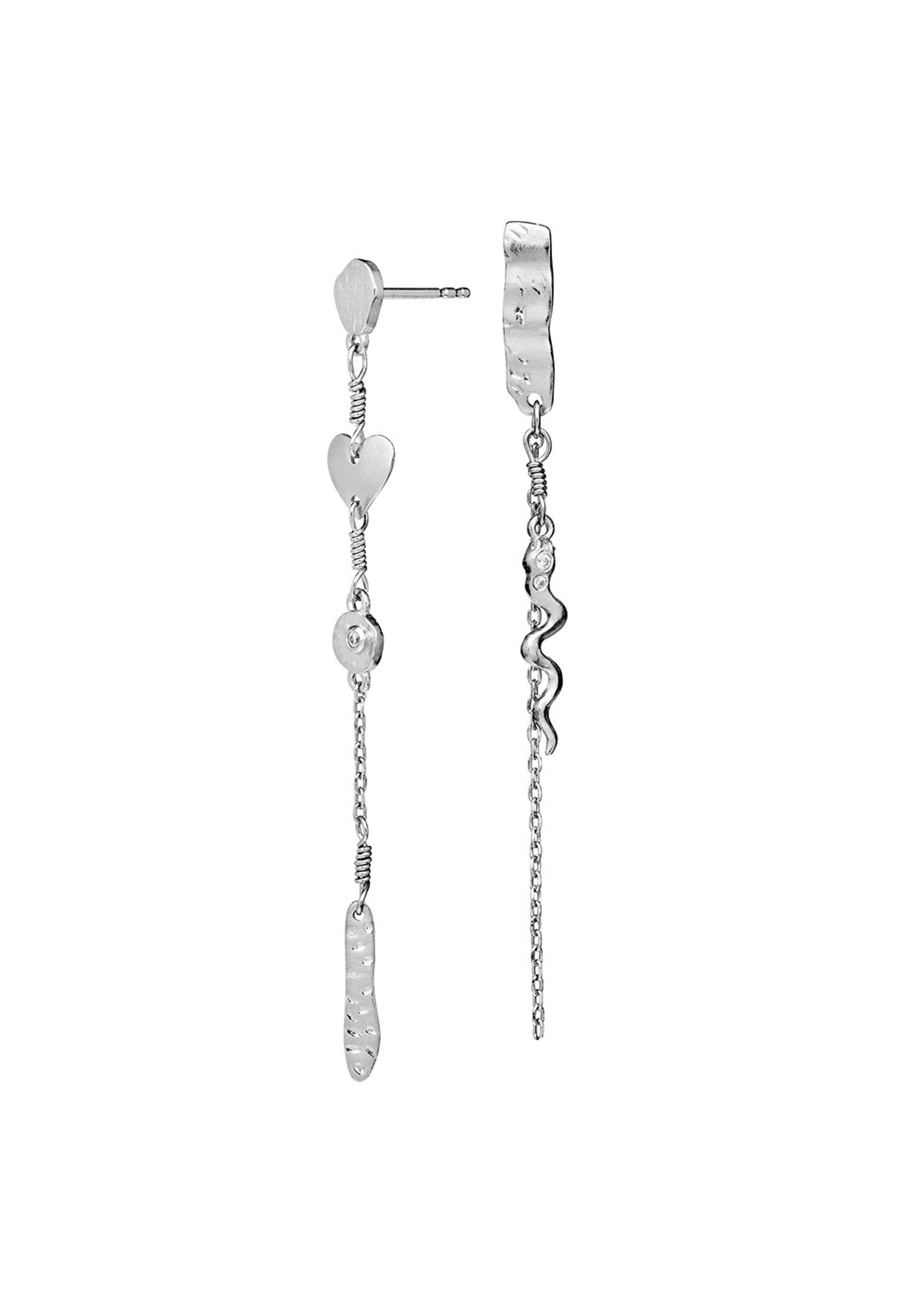 Maanesten - Earrings - Delfine Earrings - Silver