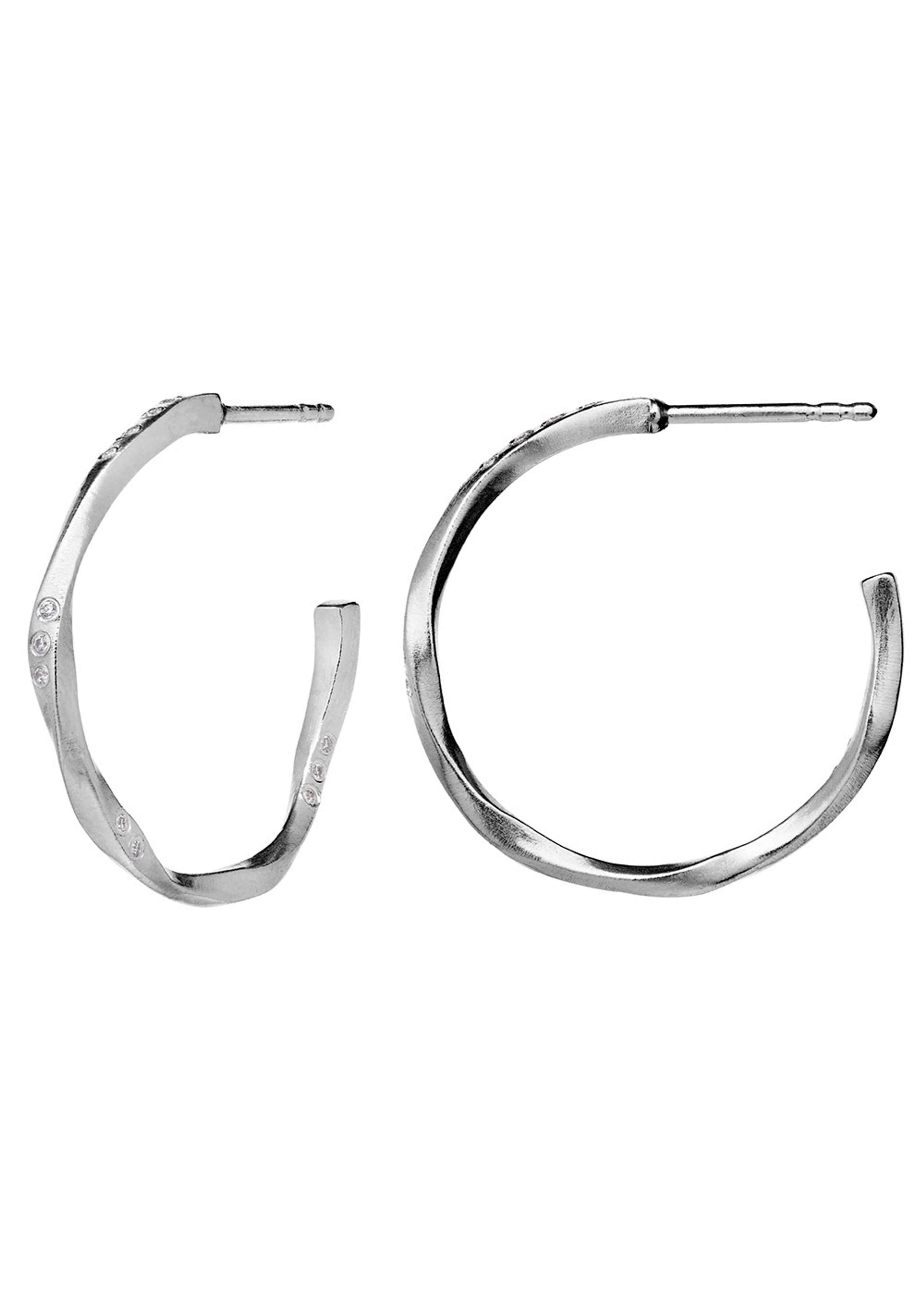 Maanesten - Ohrringe - Echo Medium Earrings - Silver