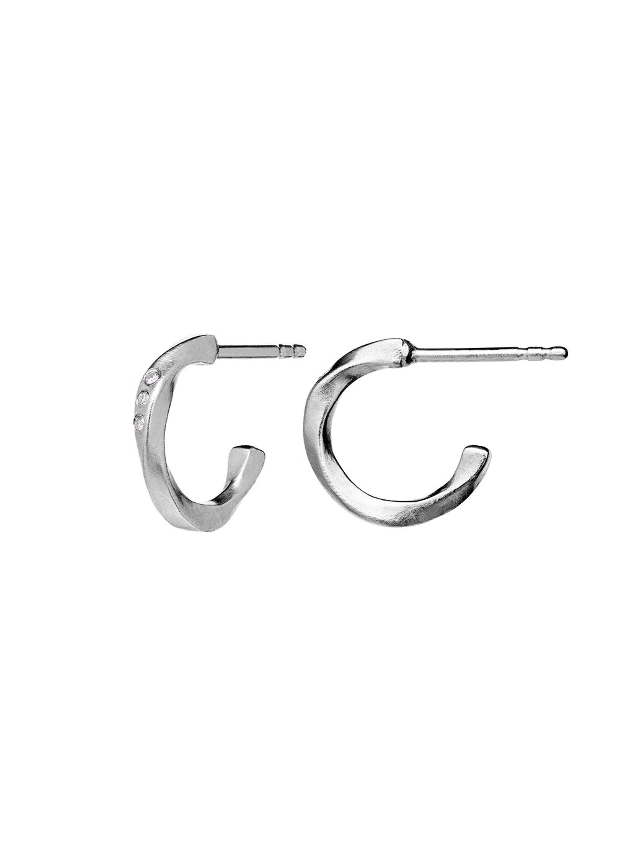 Maanesten - Earrings - Echo Petite Earrings - Silver