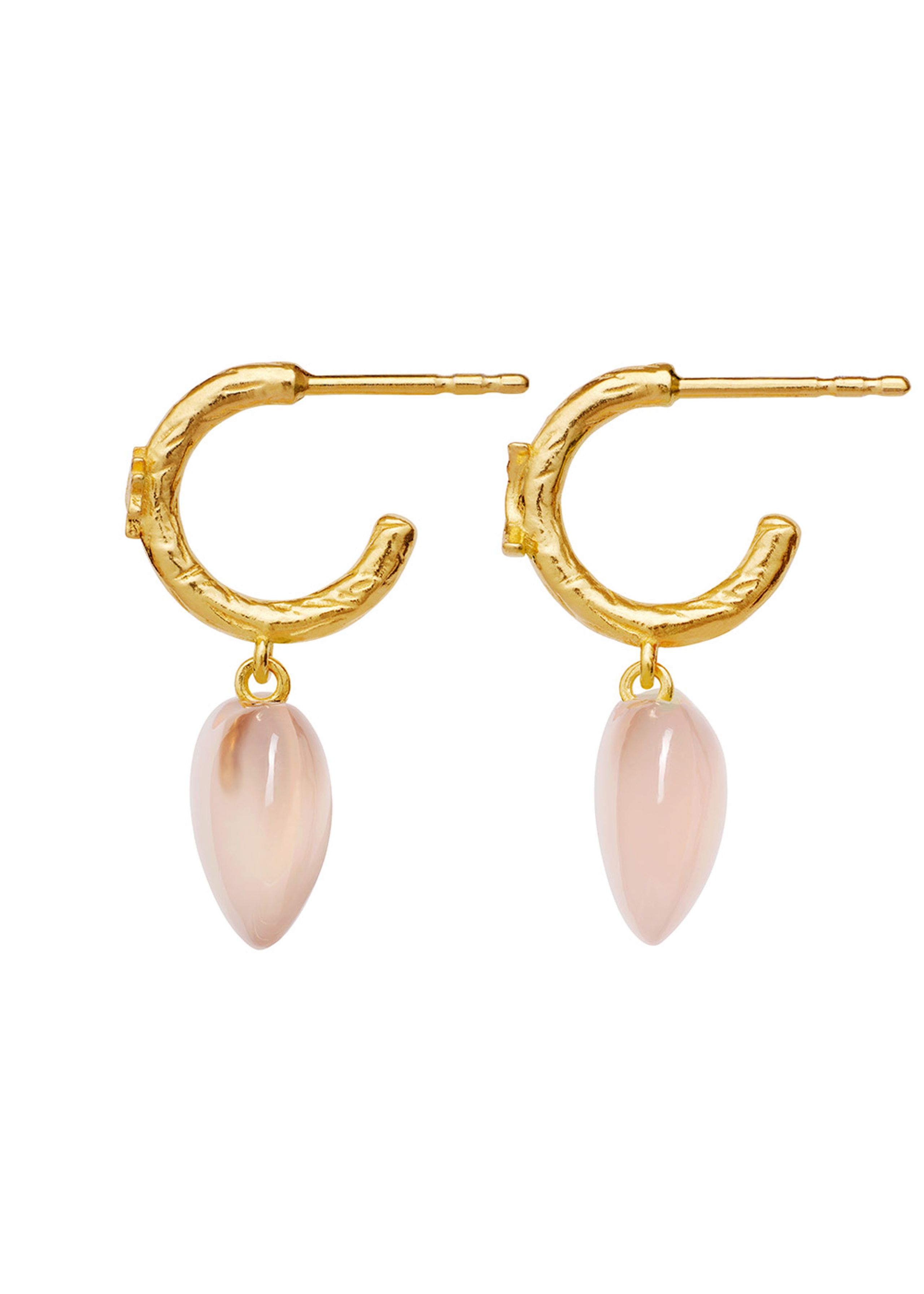 Maanesten - Ohrringe - Embrace Earrings - 18 ct gold plated 925 Sterling silver