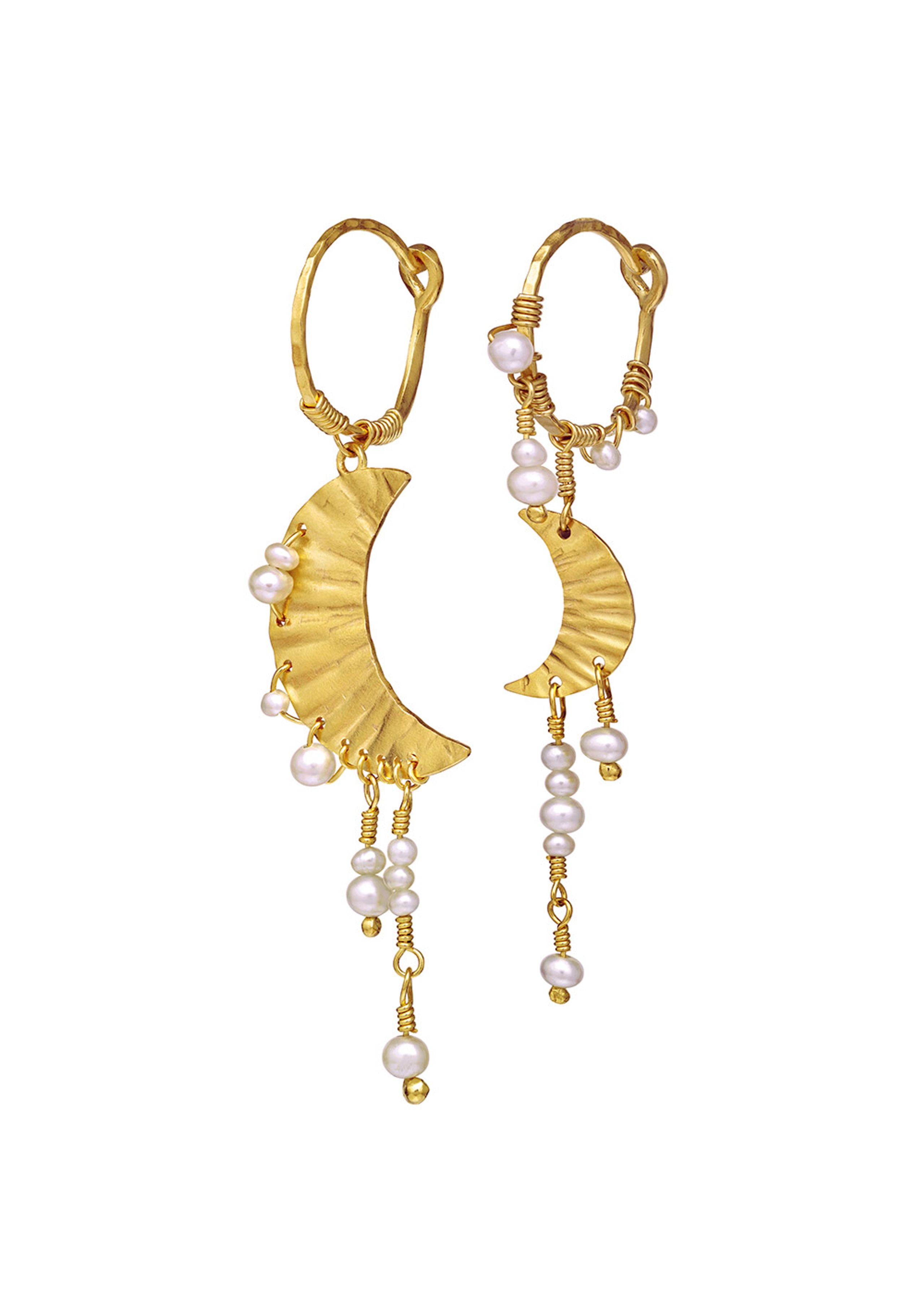 Maanesten - Ohrringe - Esta Earrings - Gold