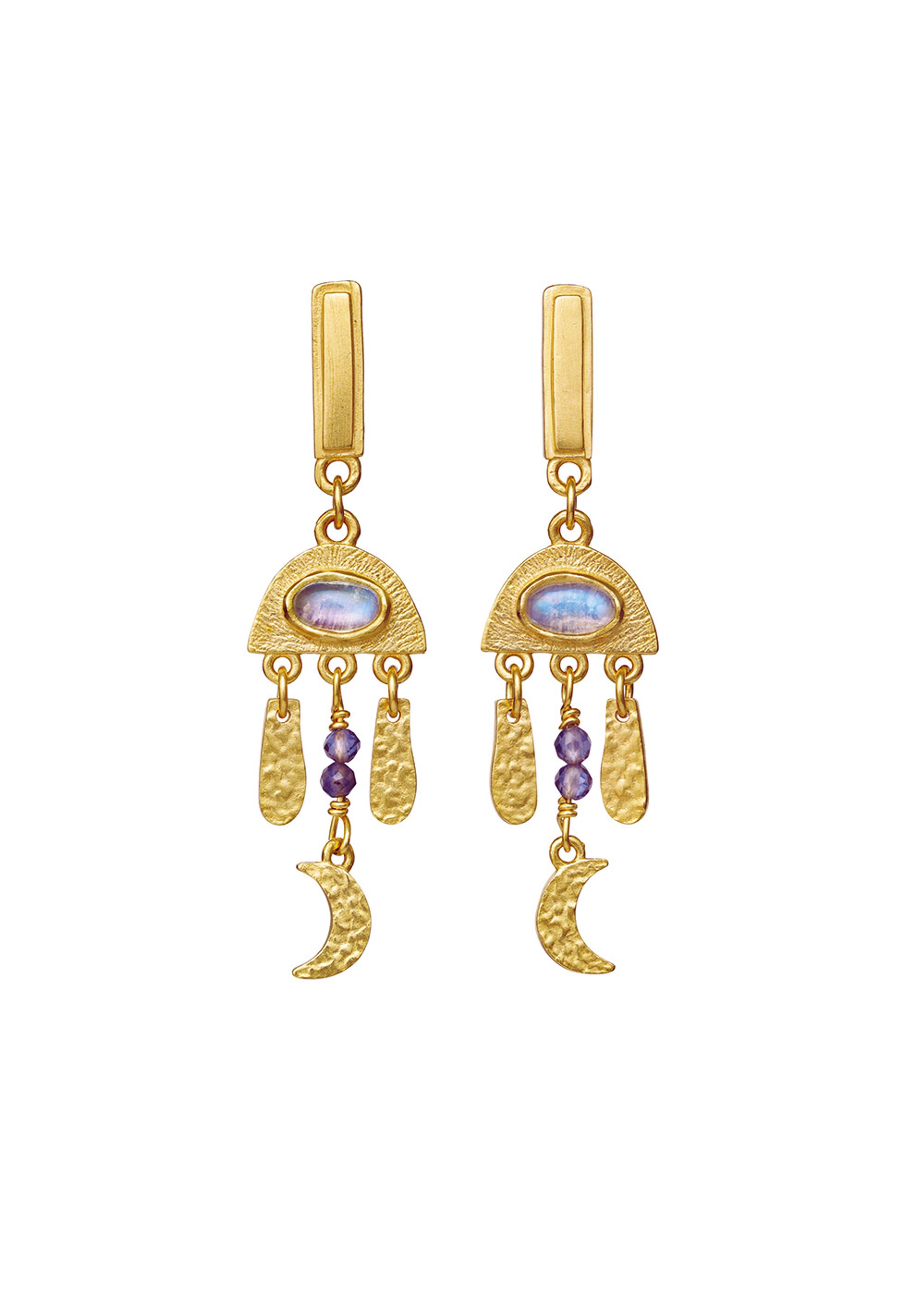 Maanesten - Boucles d'oreilles - Gemma Earrings - Gold