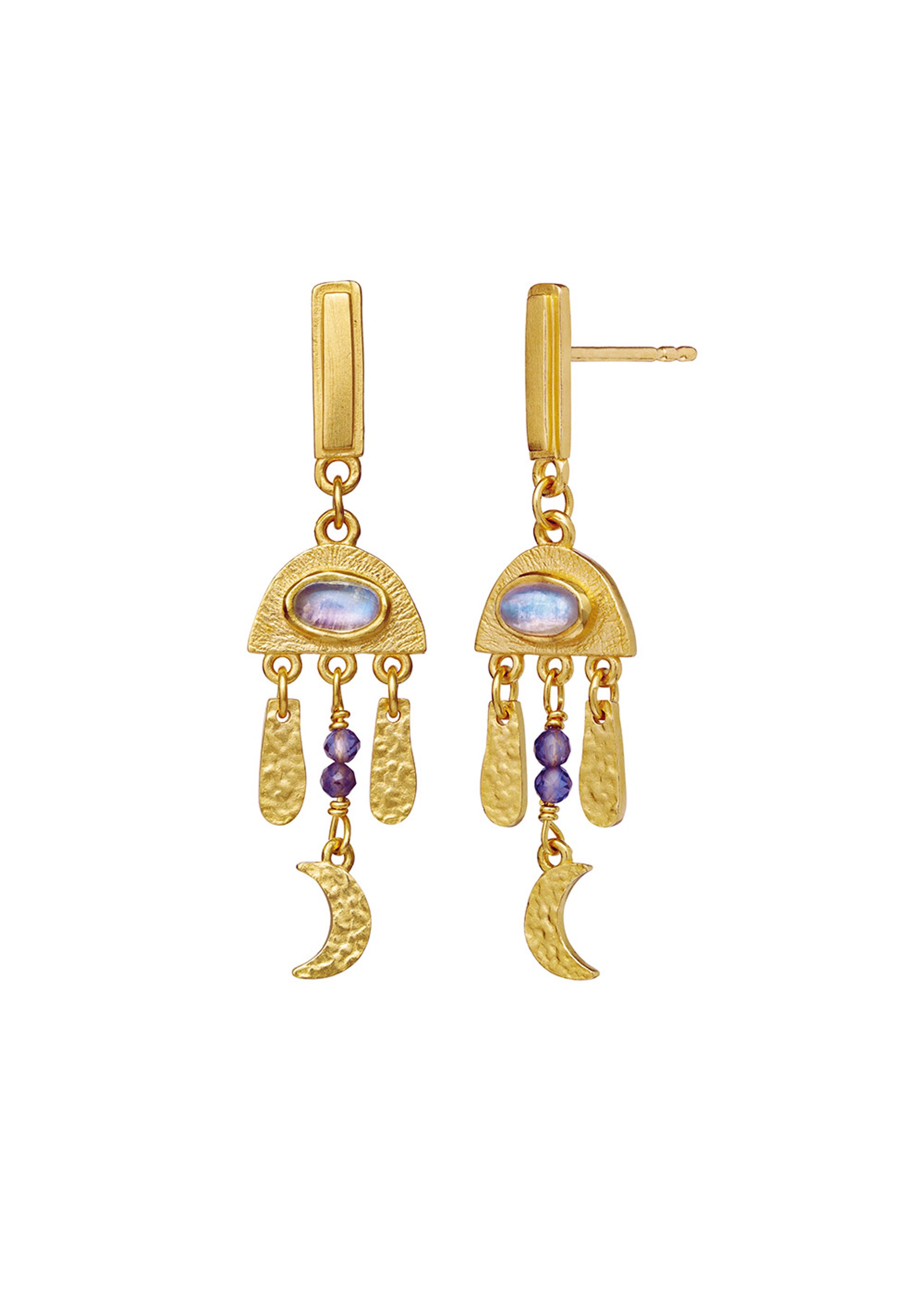 Maanesten - Boucles d'oreilles - Gemma Earrings - Gold
