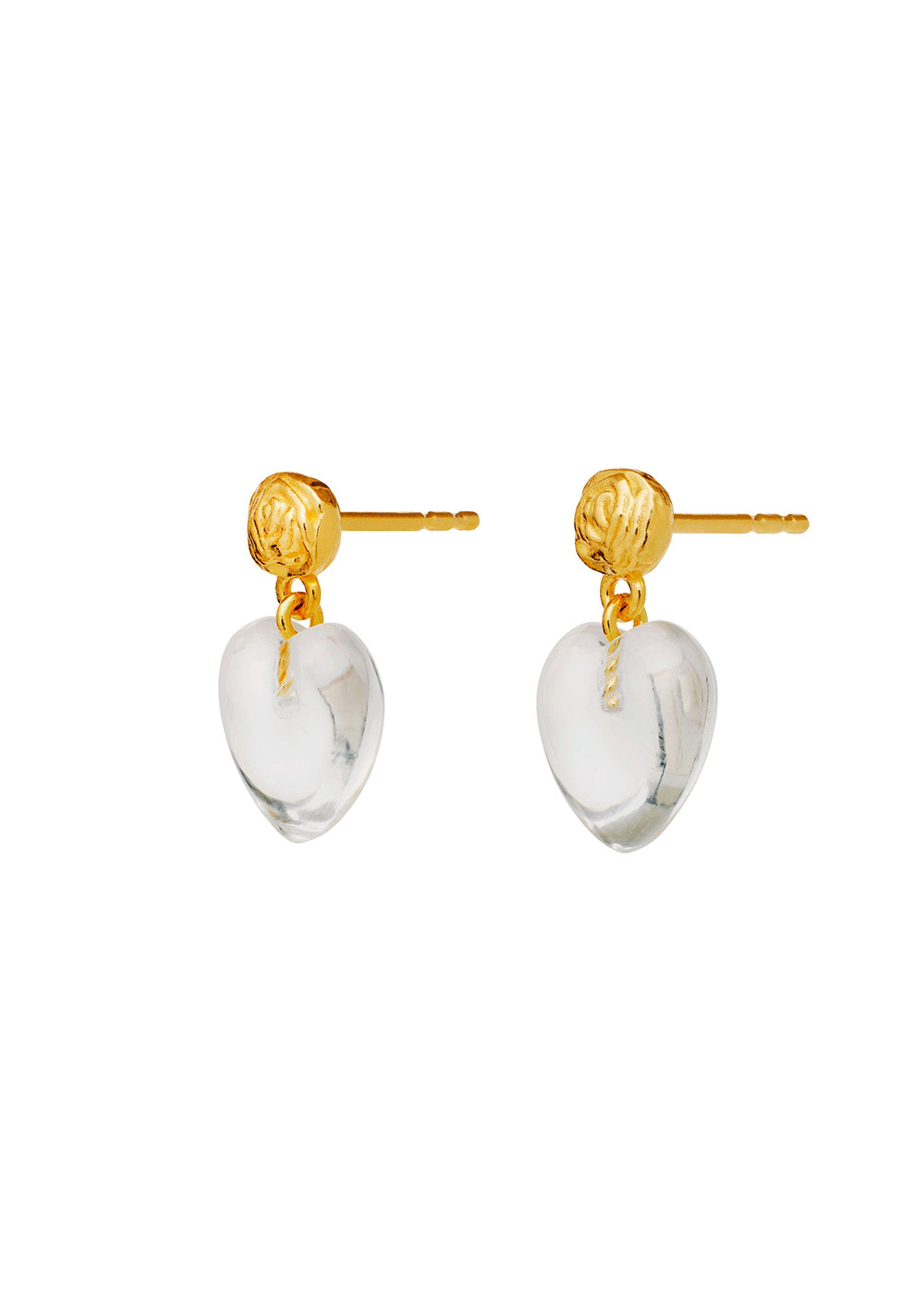 Maanesten - Earrings - Lemona Petite Earrings - 18 ct gold plated 925 Sterling silver
