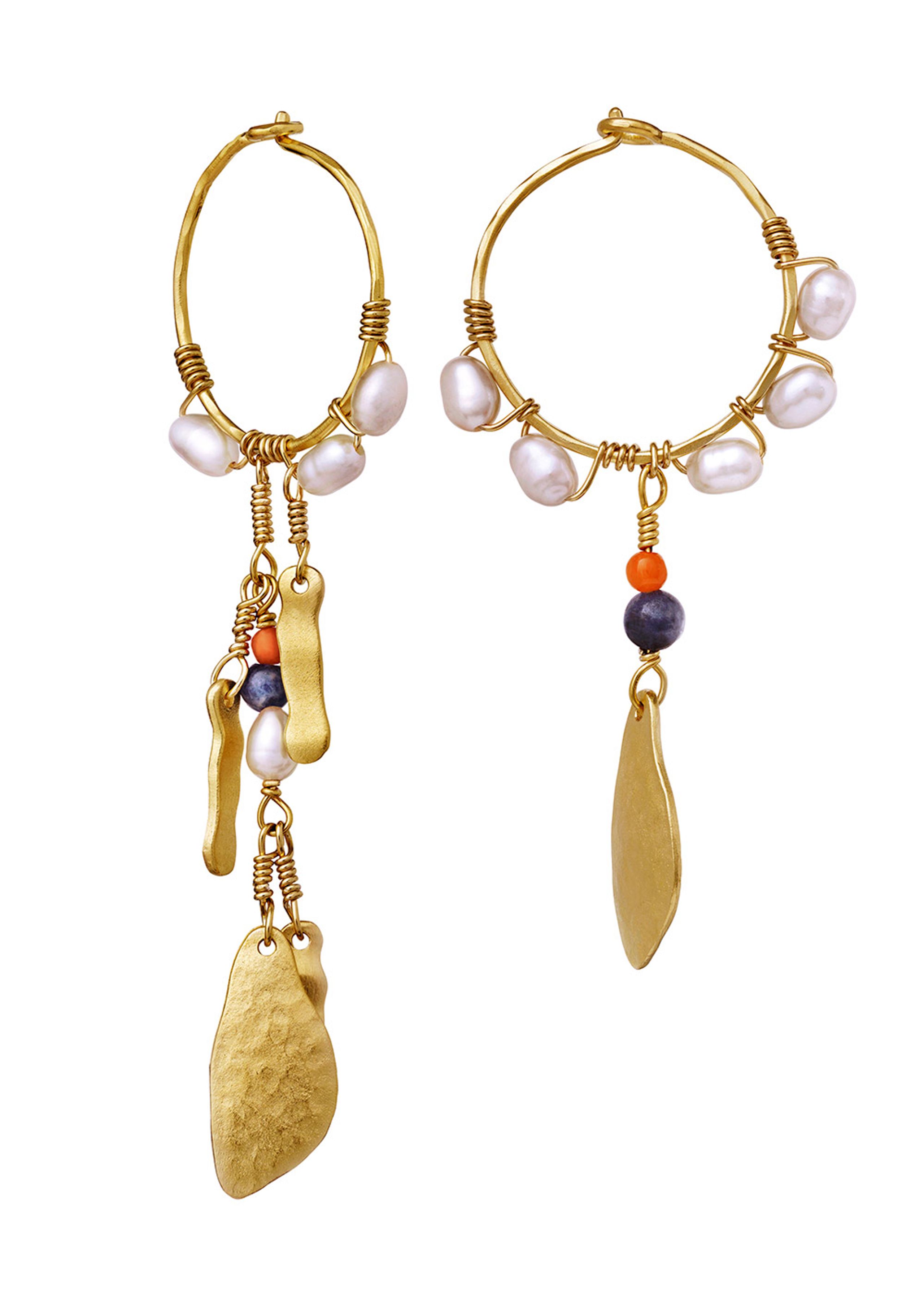 Maanesten - Boucles d'oreilles - Lotta - Gold