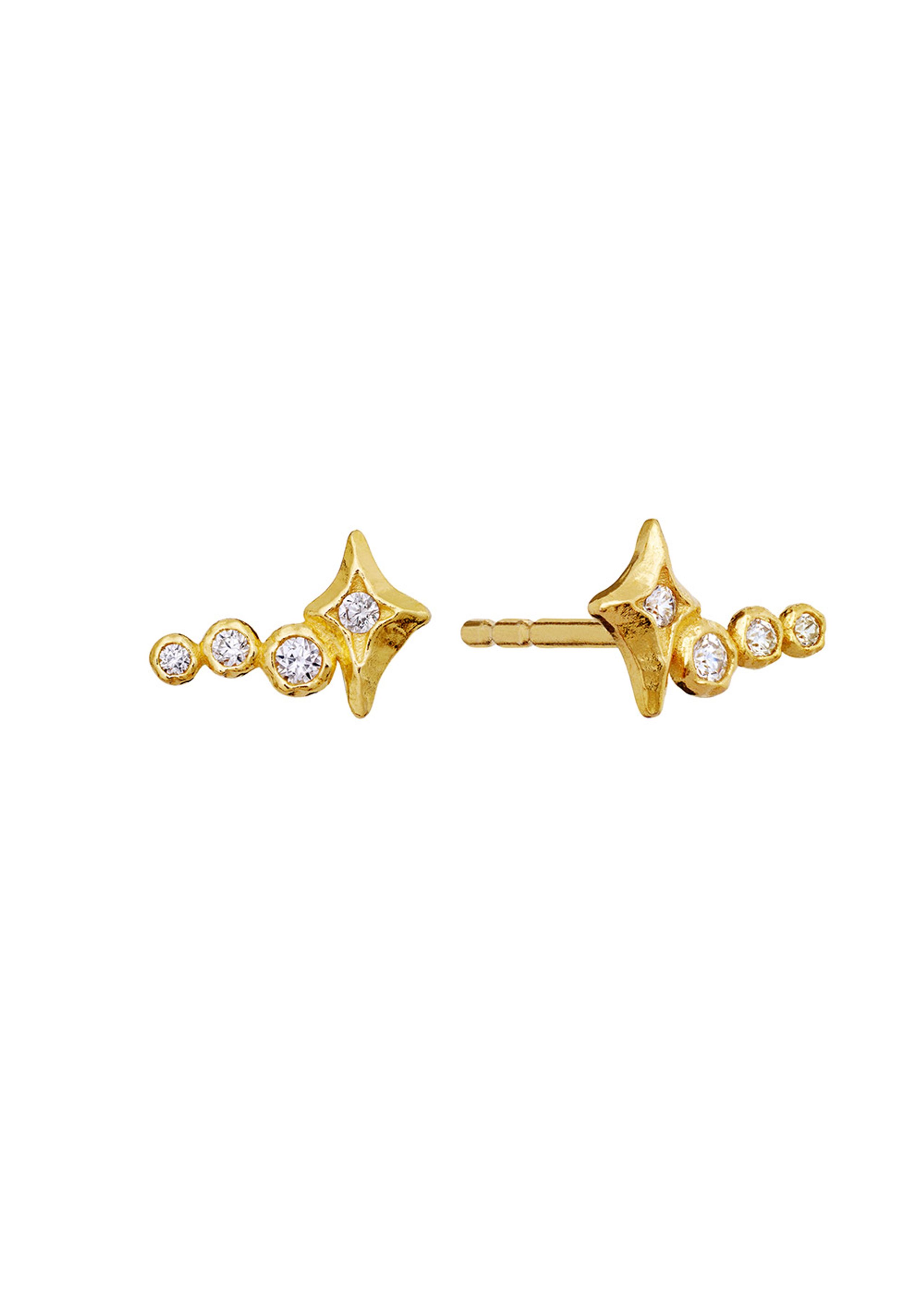 Maanesten - Kolczyki - Minna Earrings - Gold Plated