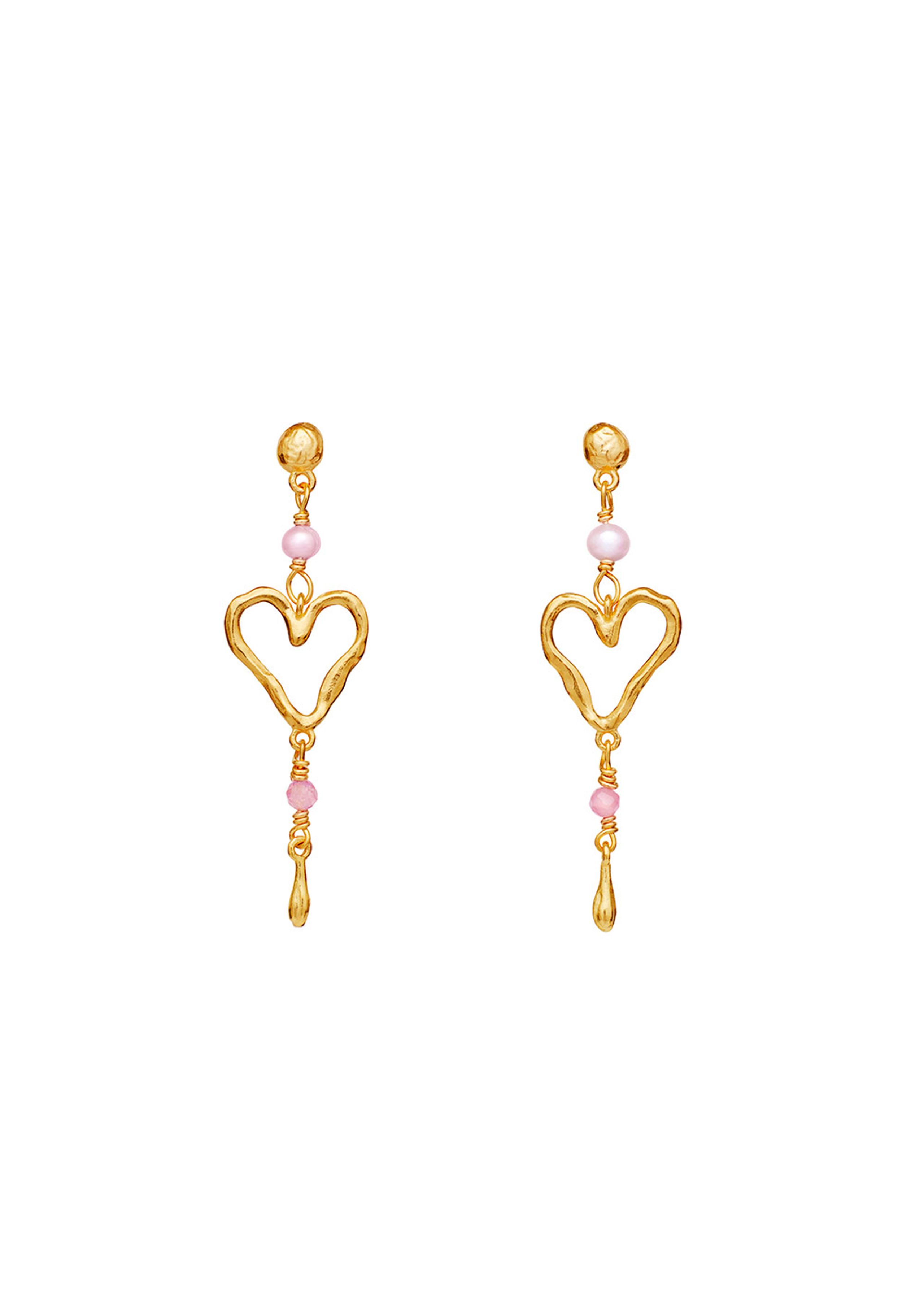 Maanesten - Earrings - Sabi Earrings - 18 ct gold plated 925 Sterling silver