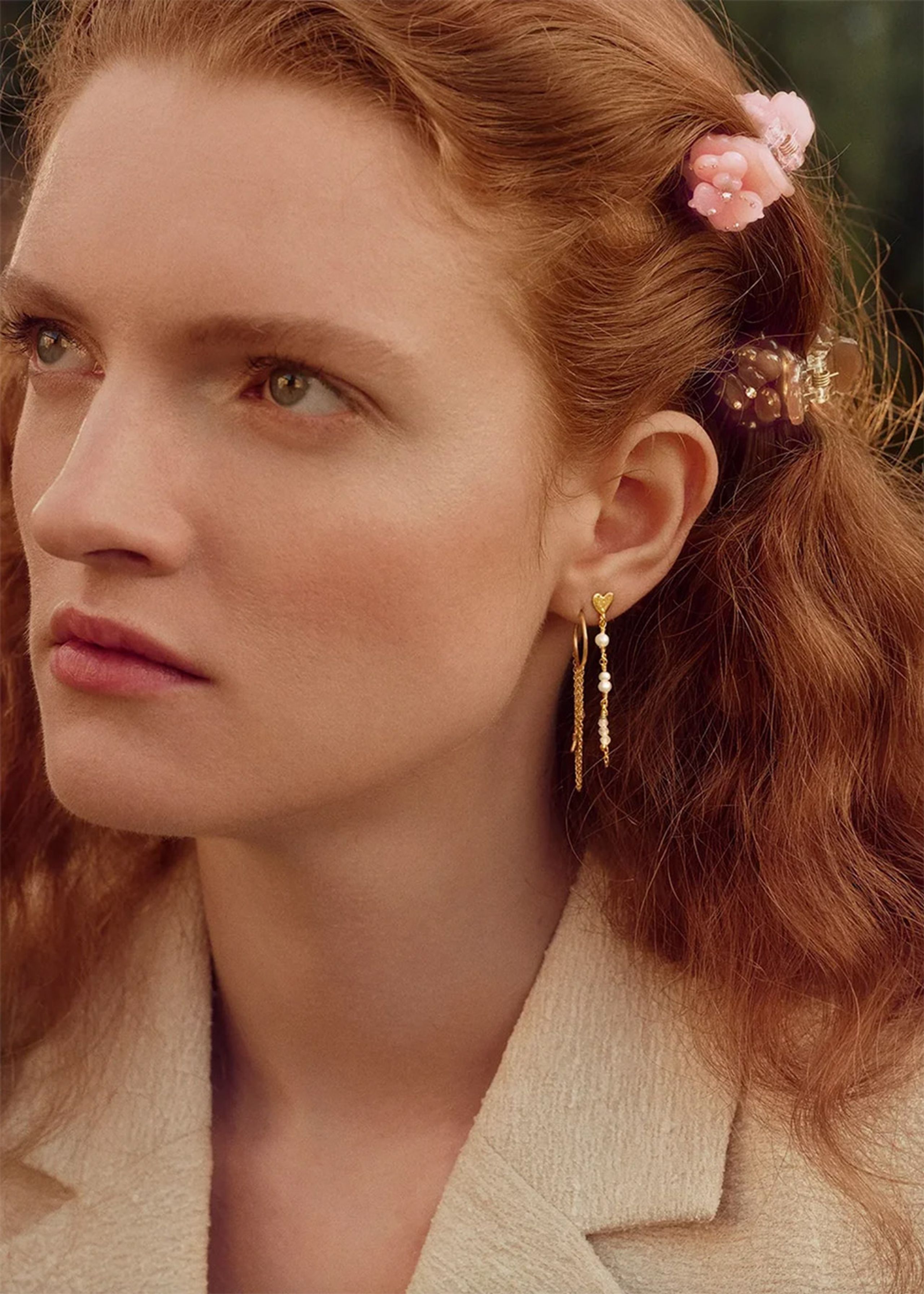 Maanesten - Ohrringe - Silma Earrings - Goldplated