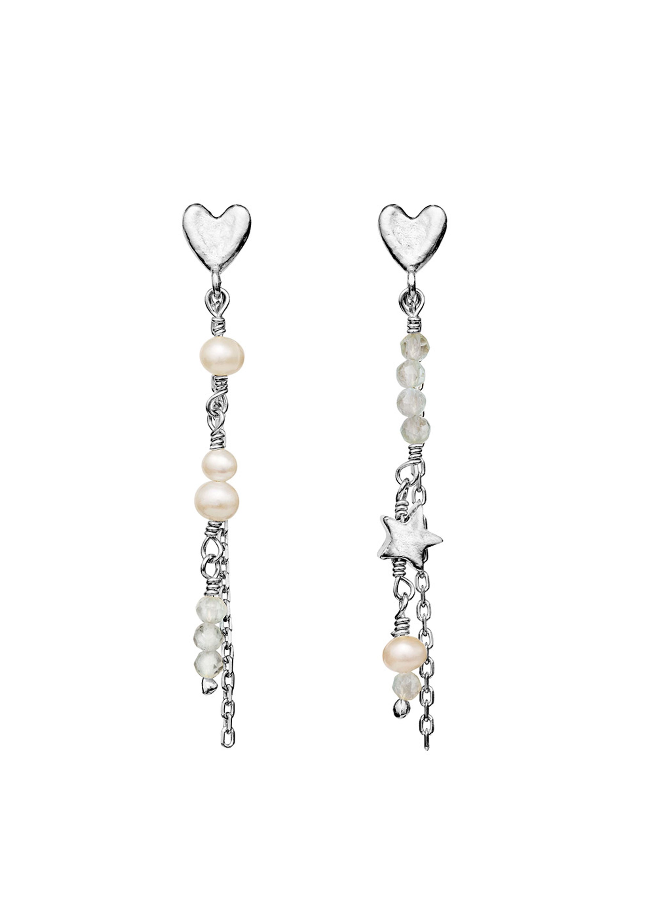 Maanesten - Pendientes - Silma Earrings - Silver