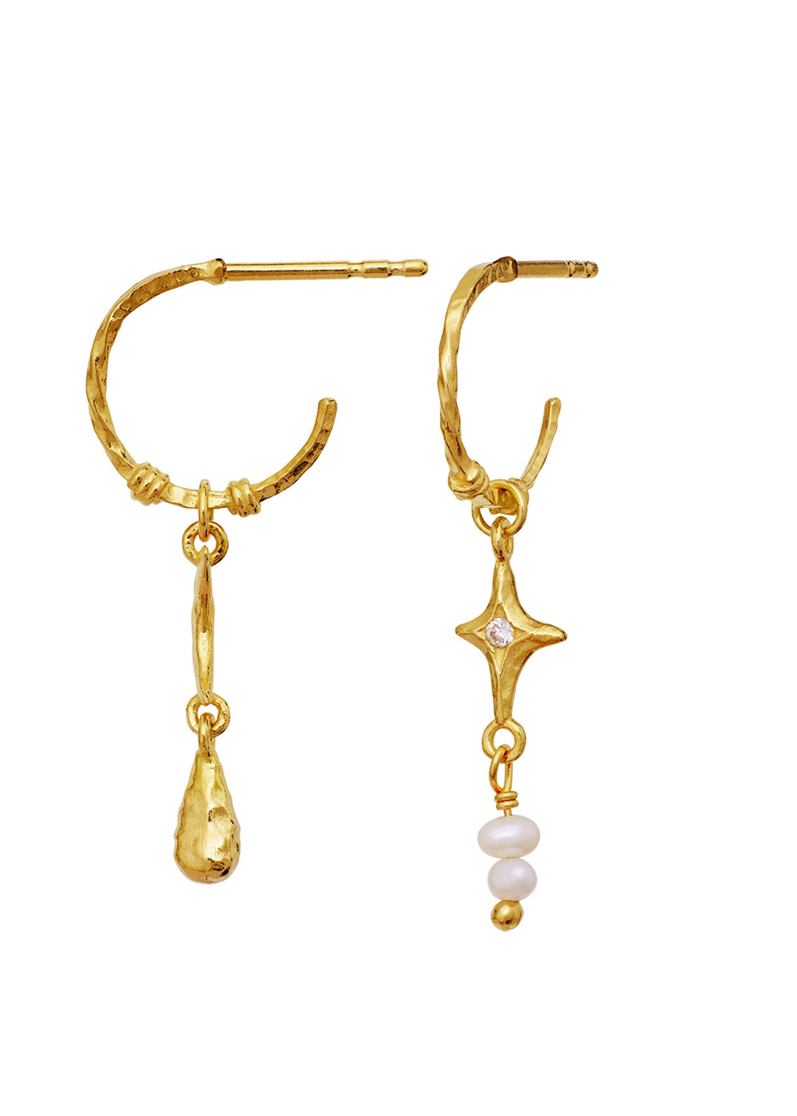 Maanesten - Earrings - Tamina Earrings - Gold Plated