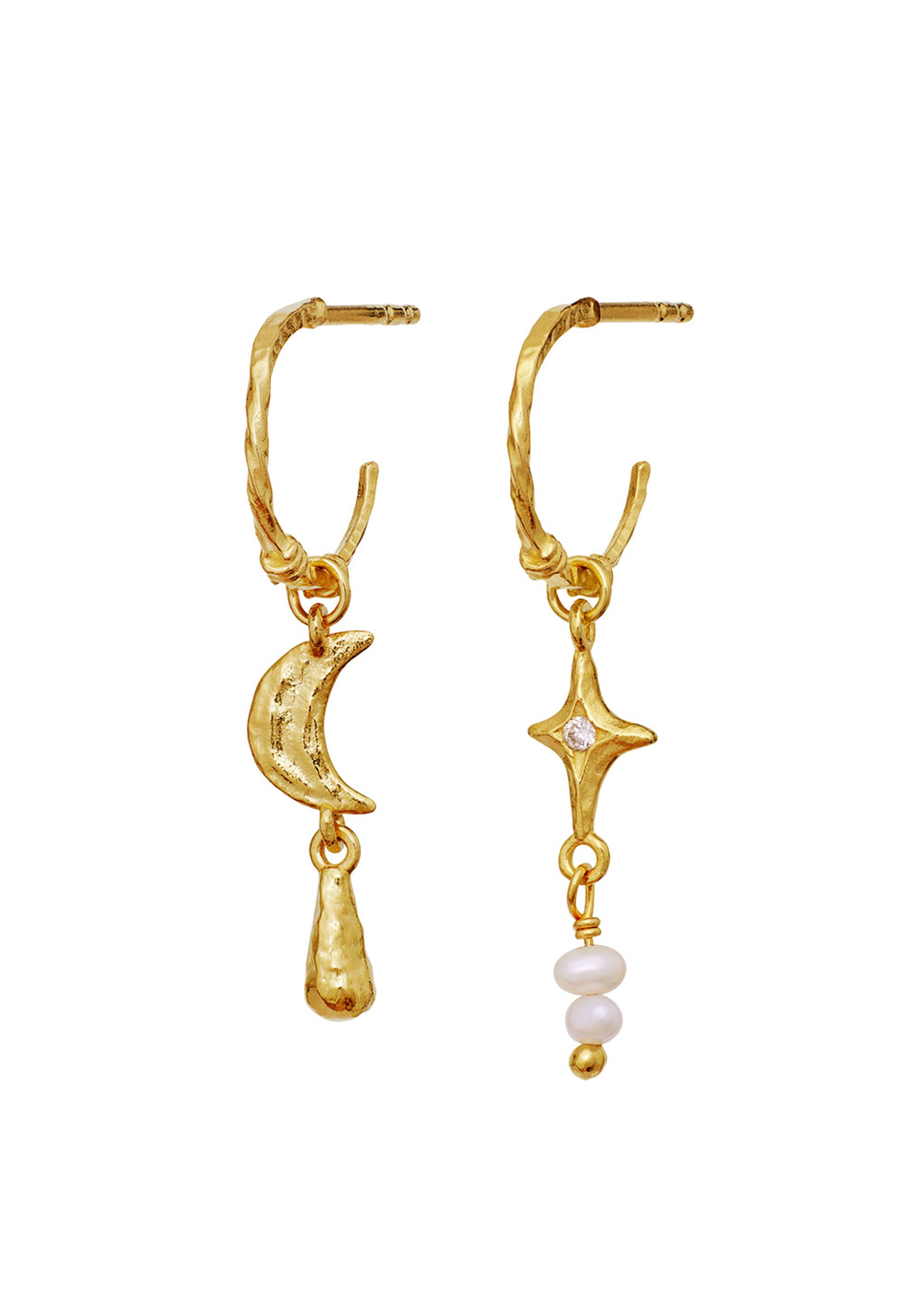 Maanesten - Earrings - Tamina Earrings - Gold Plated