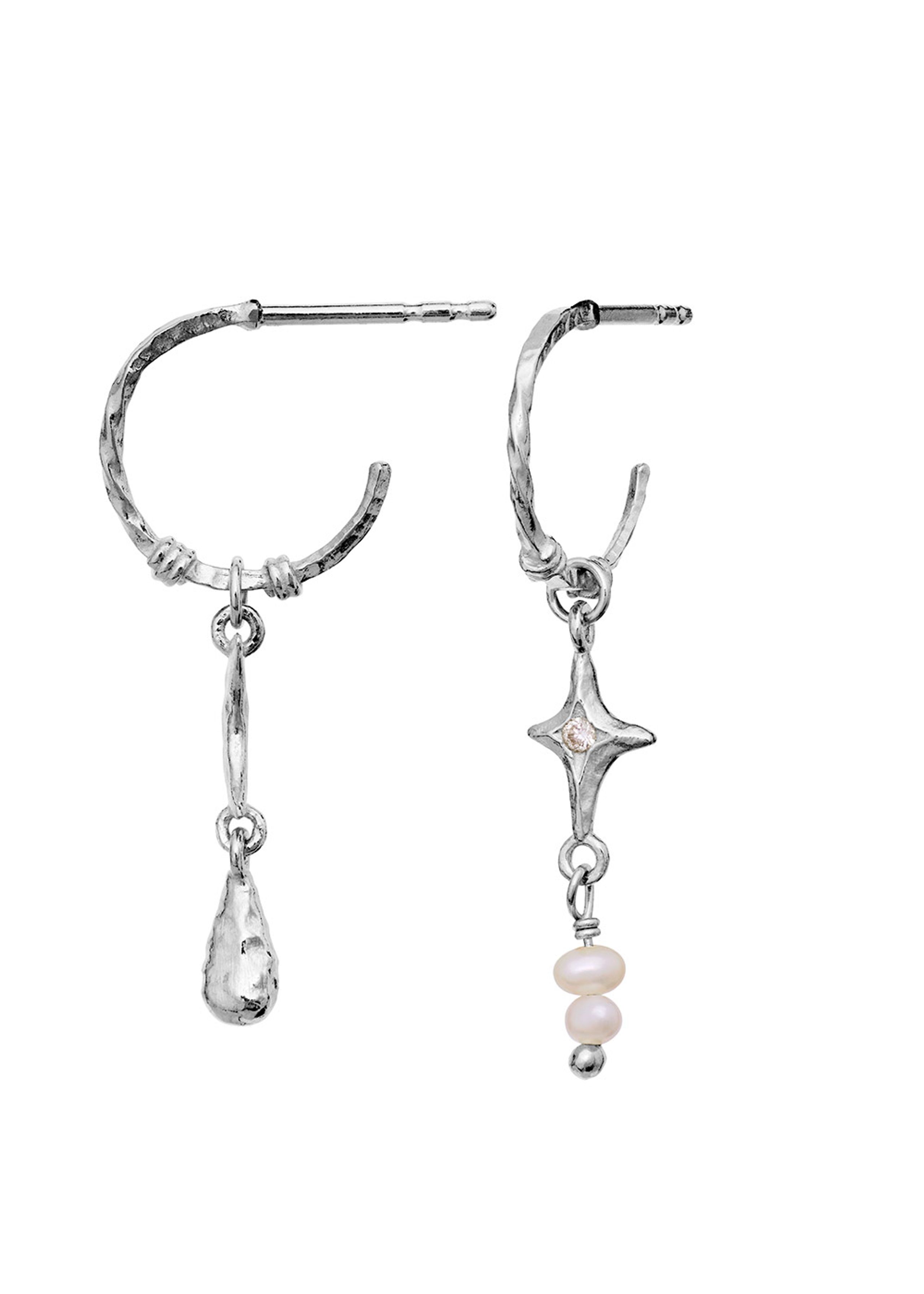 Maanesten - Øreringe - Tamina Earrings - Silver