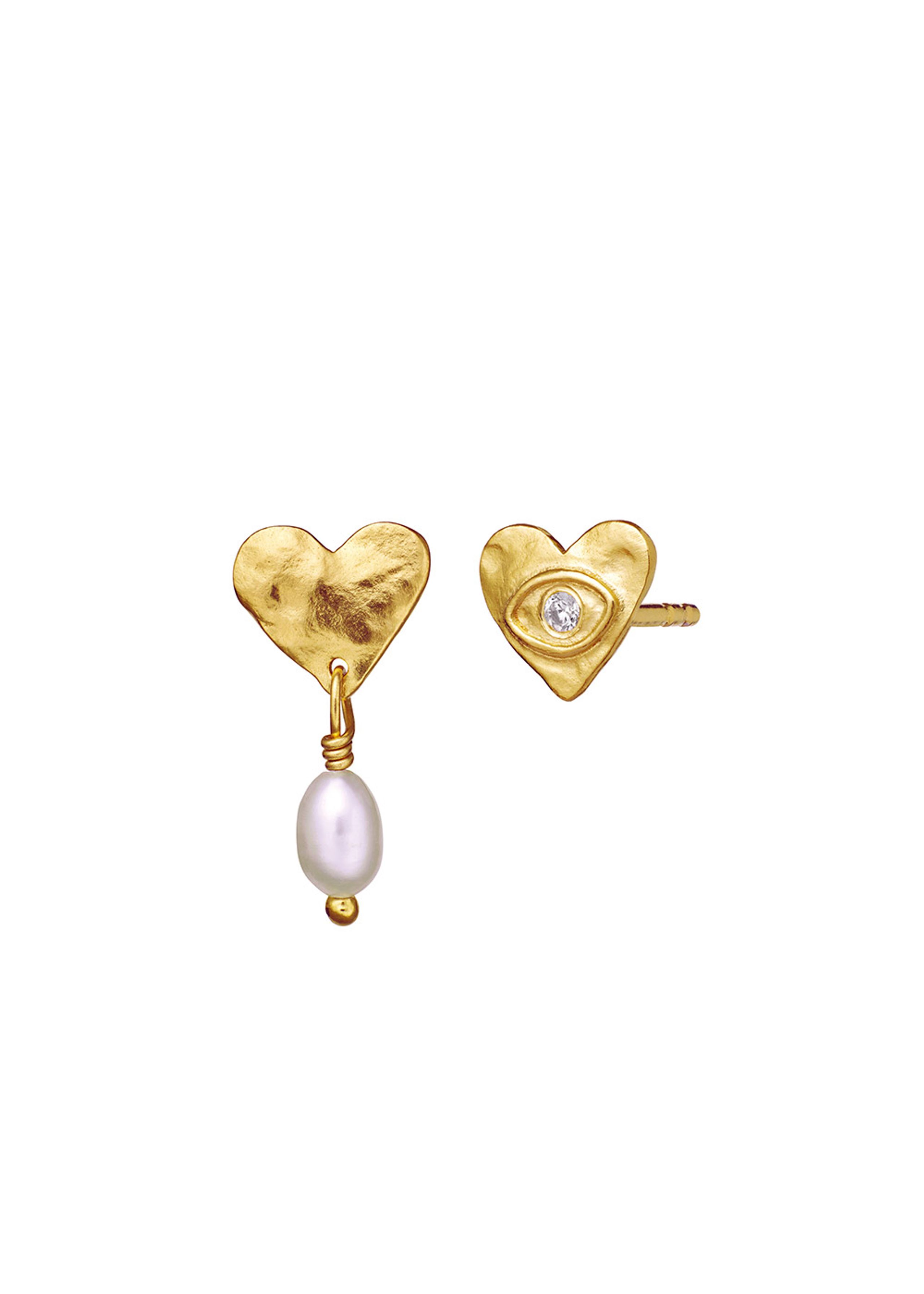 Maanesten - Boucles d'oreilles - Vesta Earsticks - Gold