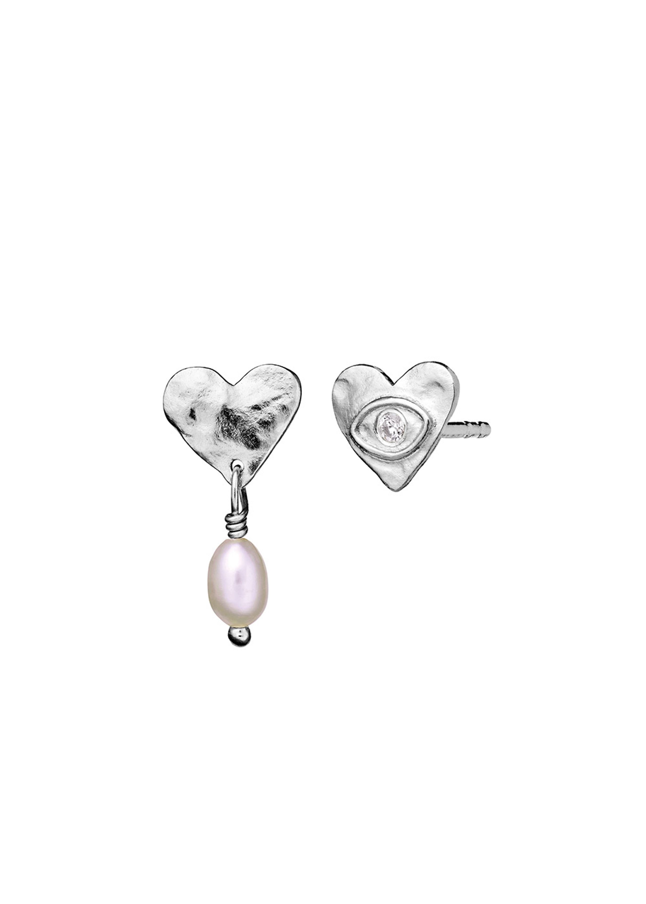 Maanesten - Earrings - Vesta Earsticks - Silver