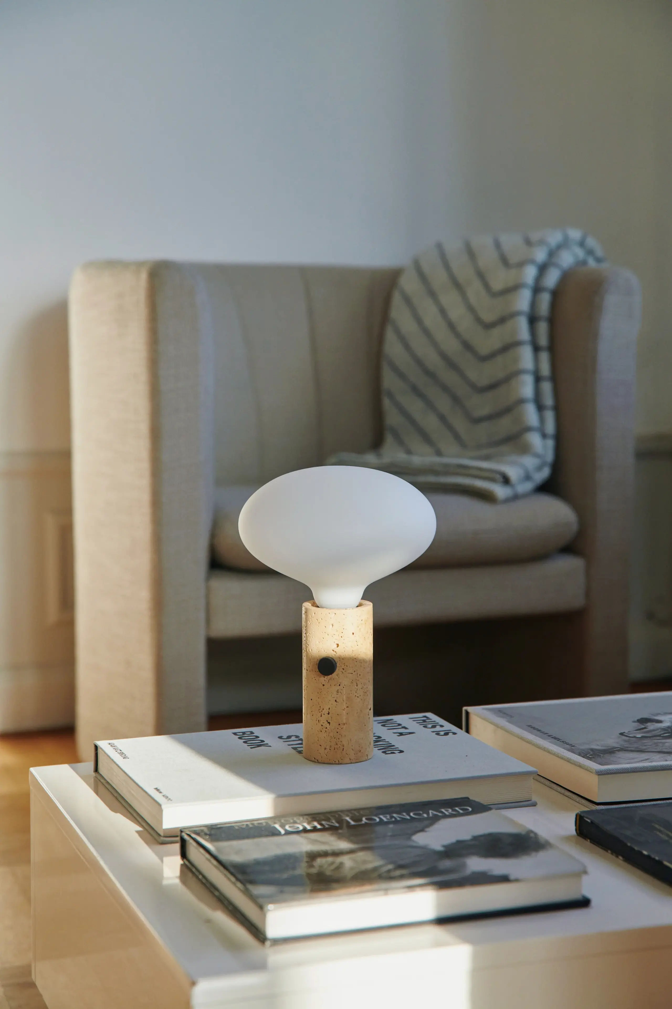 Made by Hand - Lampada - Core Pendant/Table - Nero Marquina