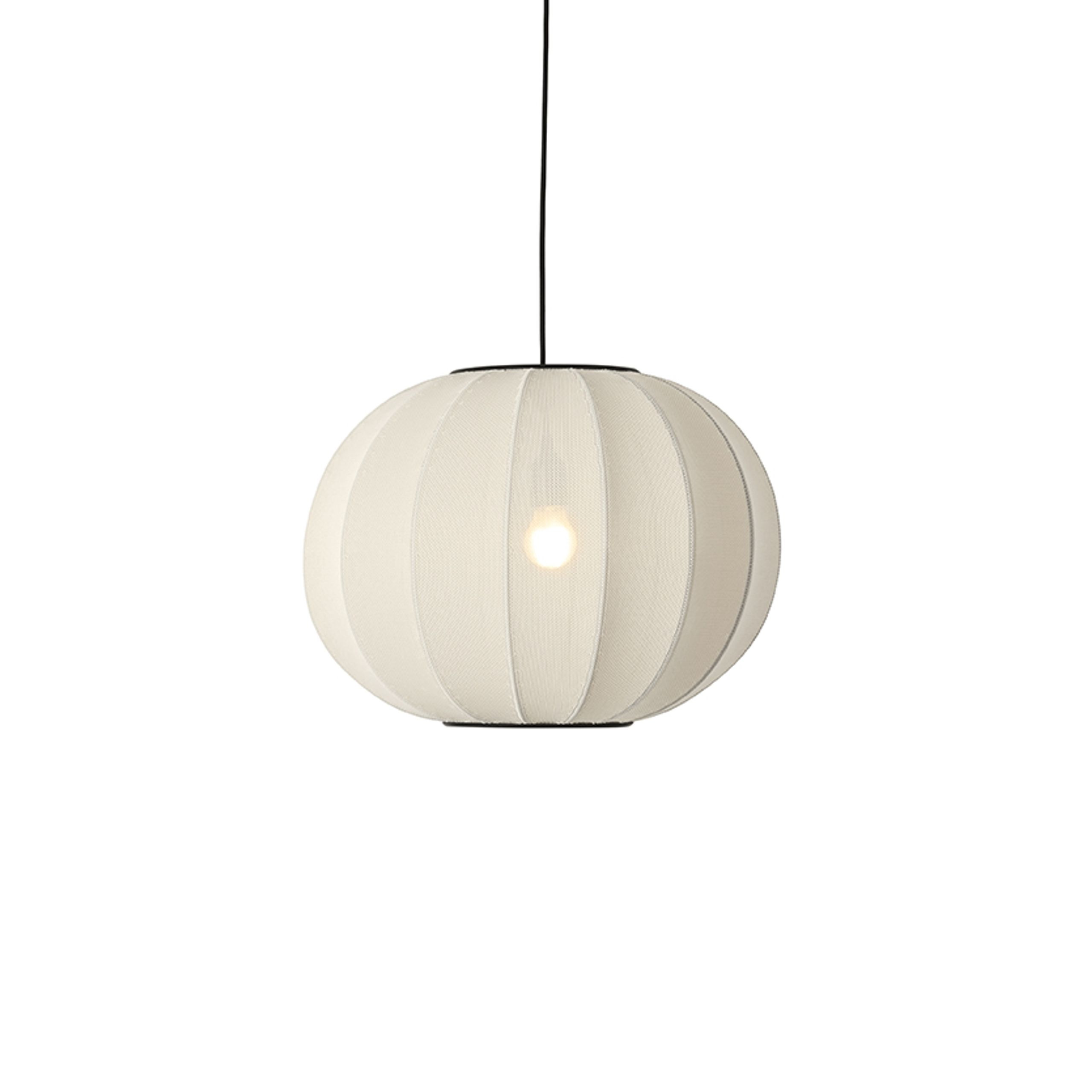 Made by Hand - Pendant Lamp - Knit-wit - 45 pendant - Pearl white