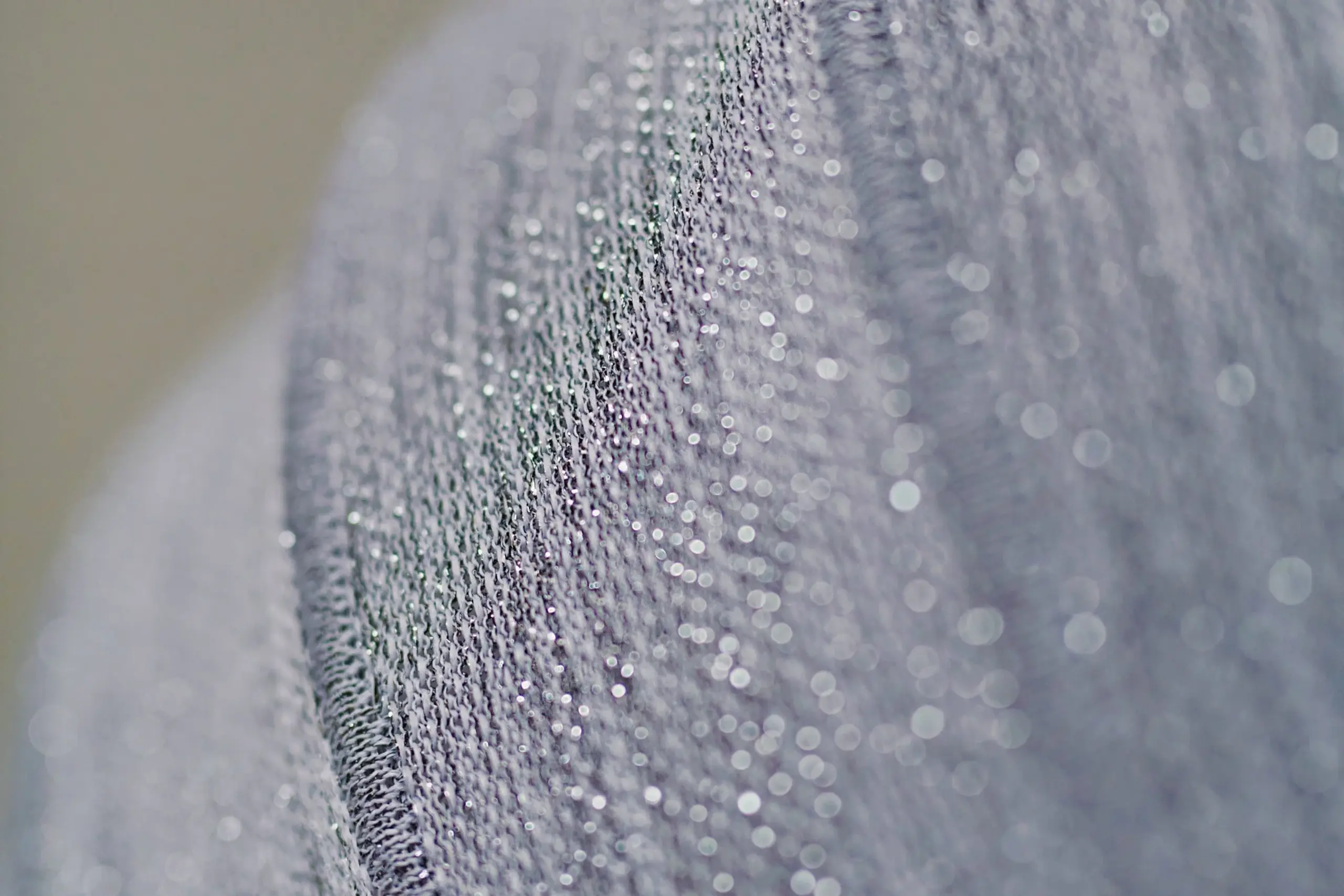 Made by Hand - Pendel - Knit-Wit Anniversary Pendant LED - Glitter Silver Ø45 Round