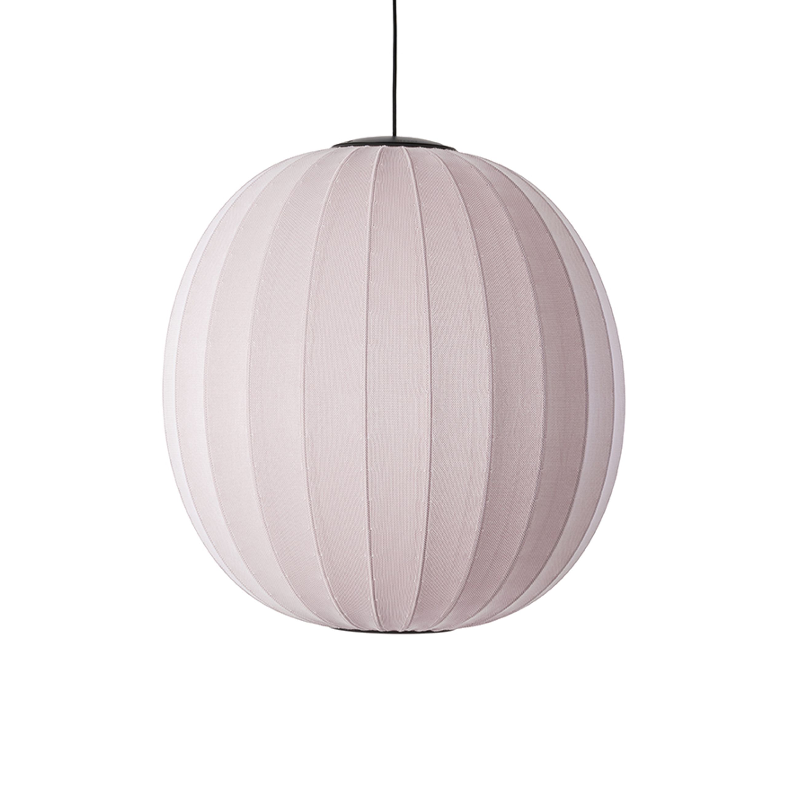 Made by Hand - Závěsné svítidlo - Knit-Wit Ø75 Round Pendant LED - Light Pink