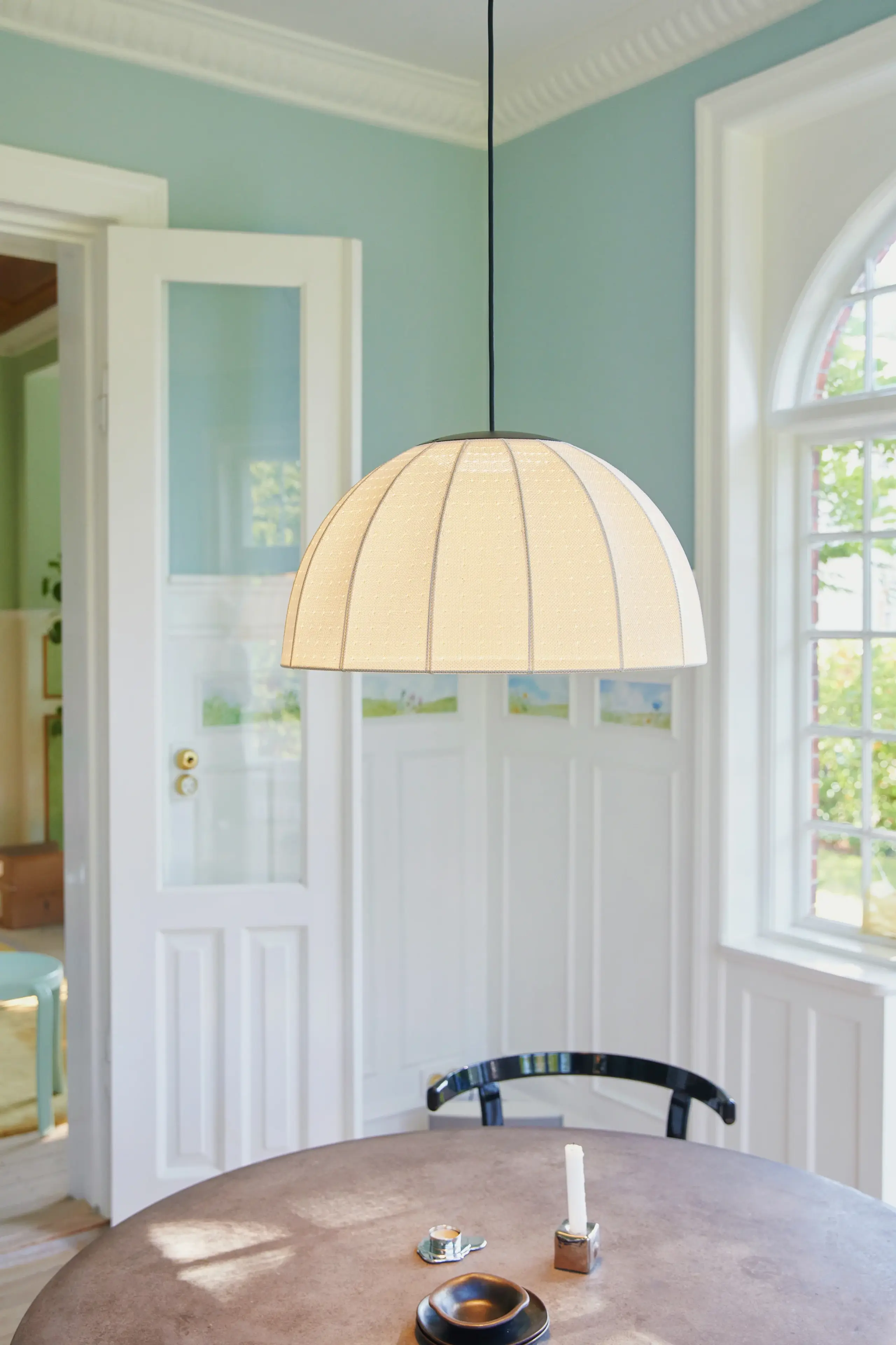 Made by Hand - Pendant Lamp - Mollis Ø50 - Off White