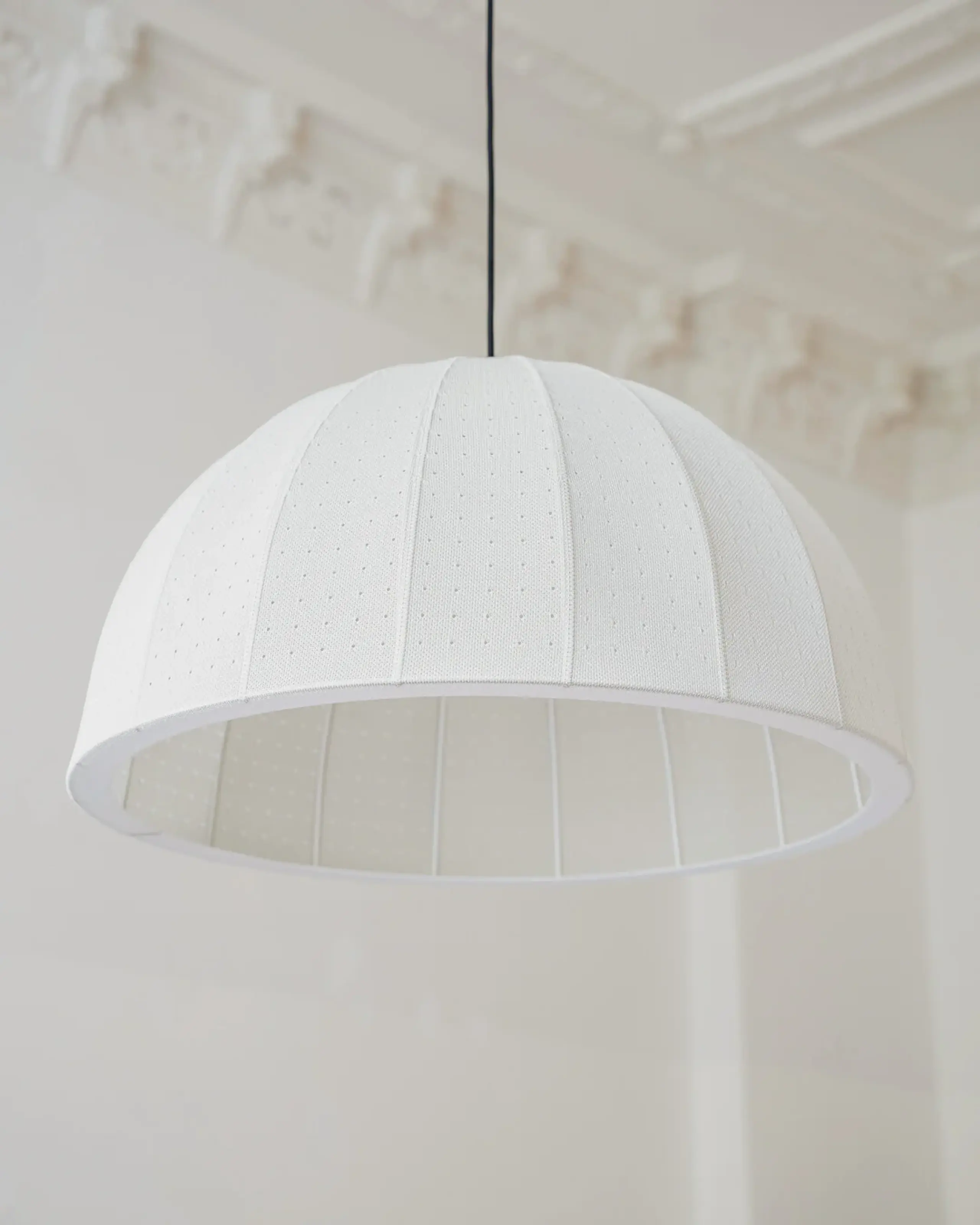 Made by Hand - Pendant Lamp - Mollis Ø50 - Off White