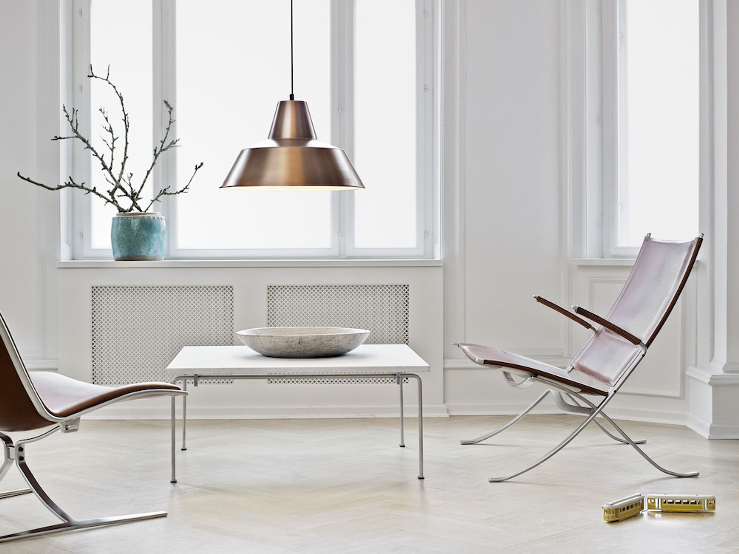 Made by Hand - Hängelampe - Workshop W2 pendler - Matte white