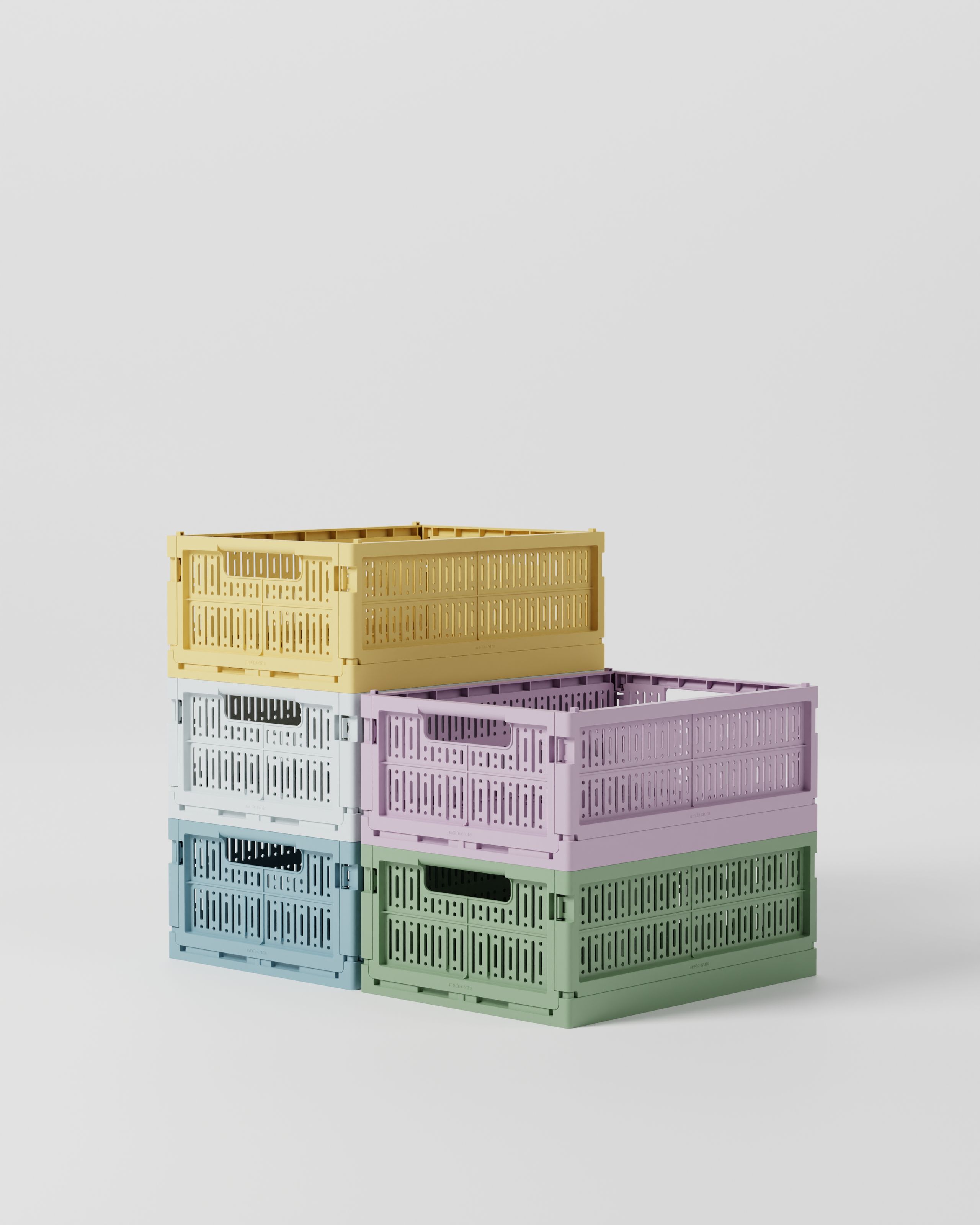 Made Crate - Boxes - Made Crate Midi - crystal blue