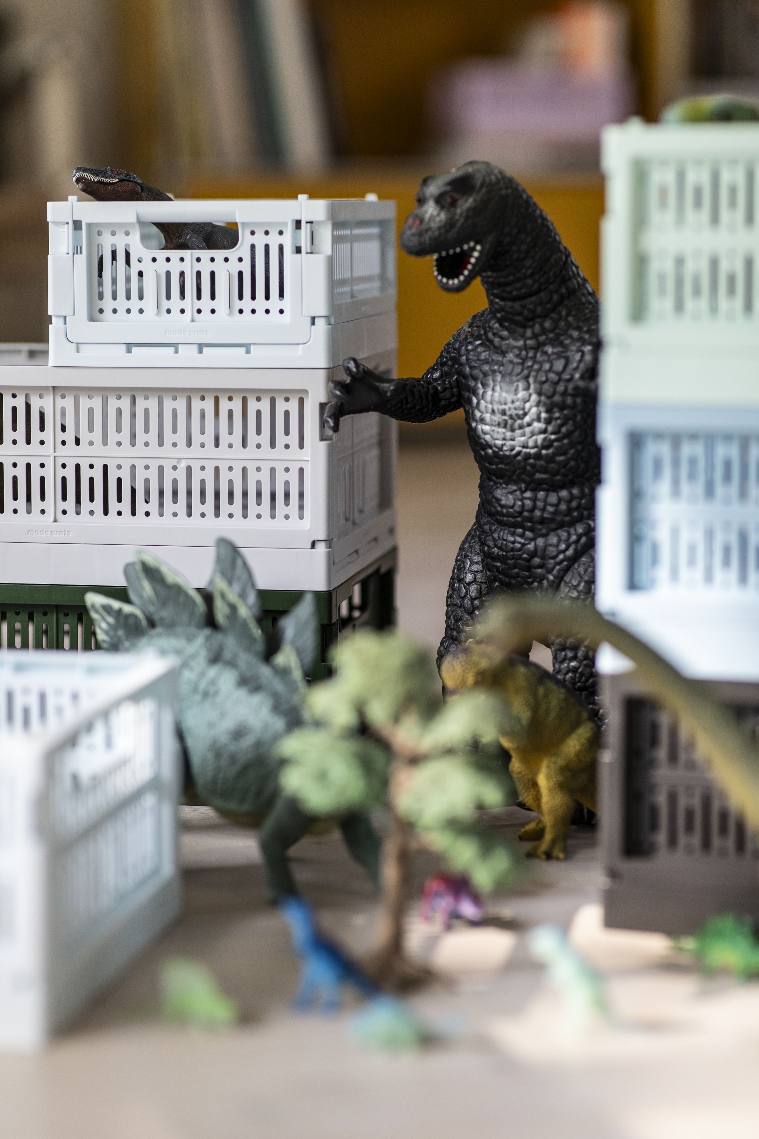 Made Crate - Skrzynki - Made Crate Midi - ice cube blue