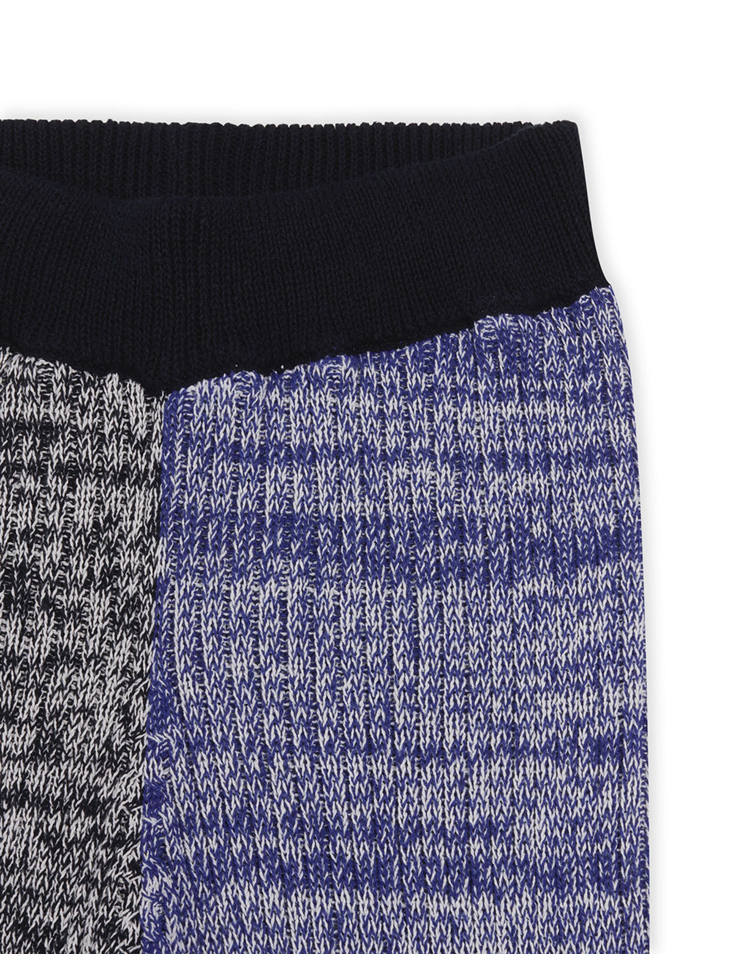 Mads Nørgaard - Pants - Patch Perly Knit Pants - Estate Blue Mix
