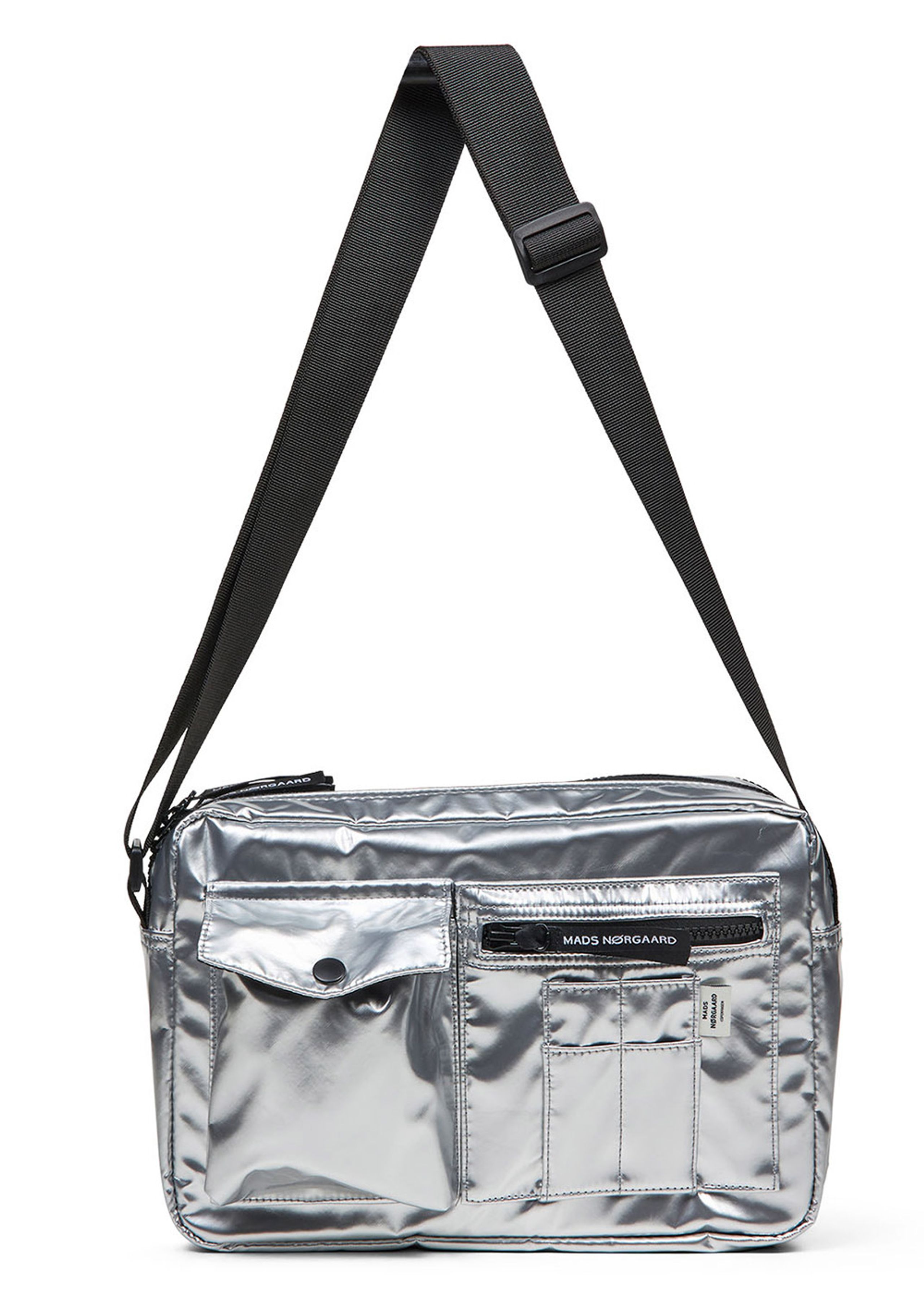 Mads Nørgaard - Bolso cruzado - Bel Silvo Cappa Bag - Silver
