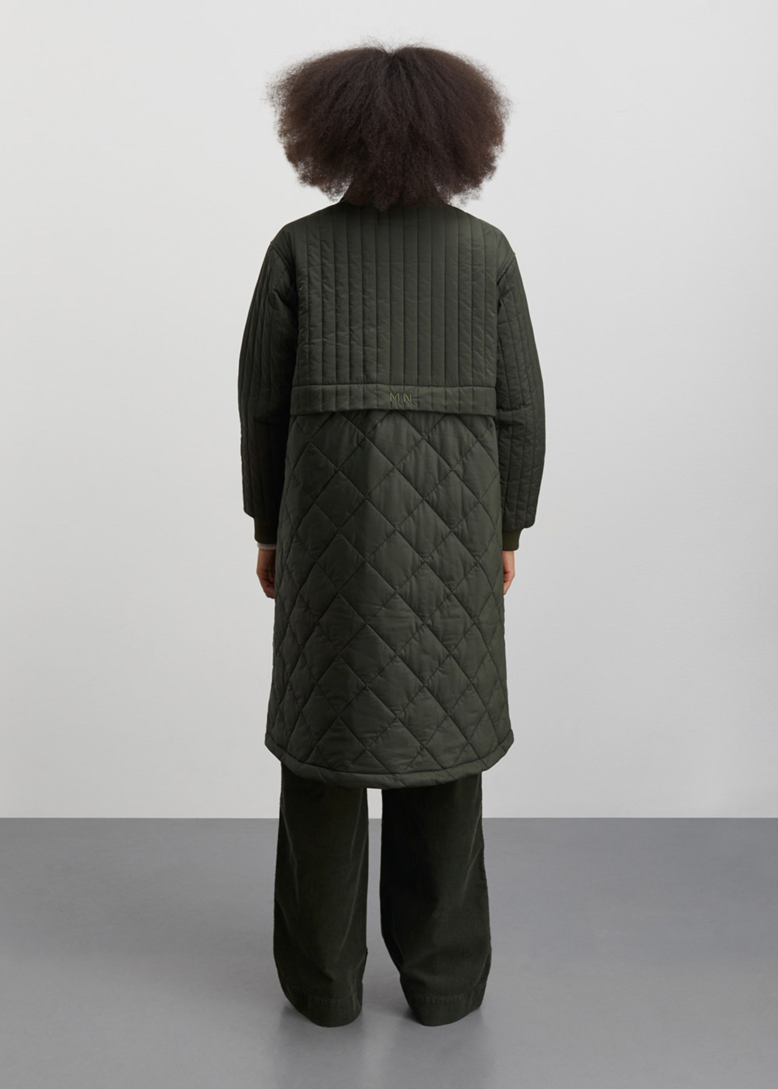 Mads Nørgaard - Frakke - Recy Shine Clio Coat - Rosin