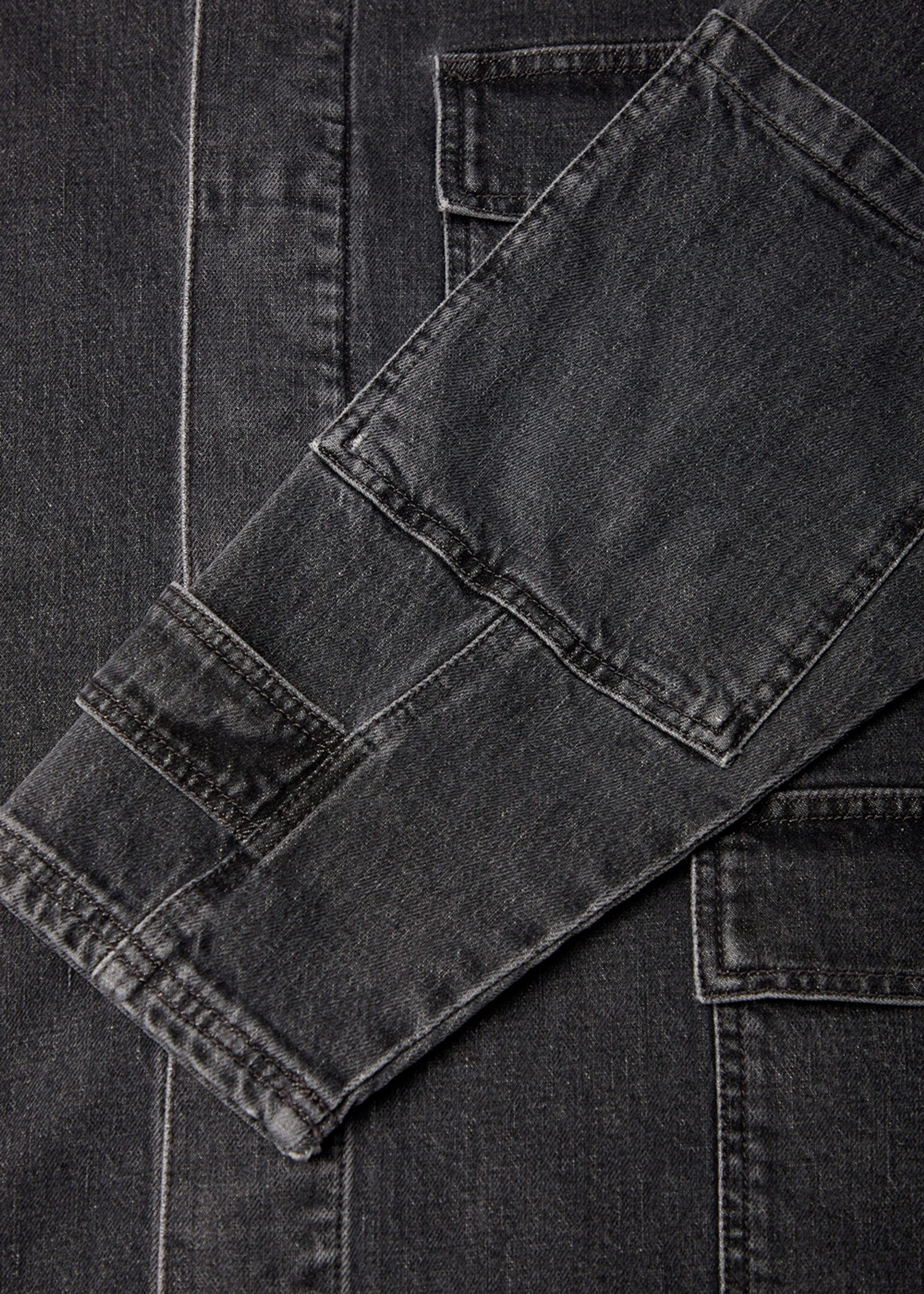 Mads Nørgaard - Jakke - Denim Johnny Jacket - Black