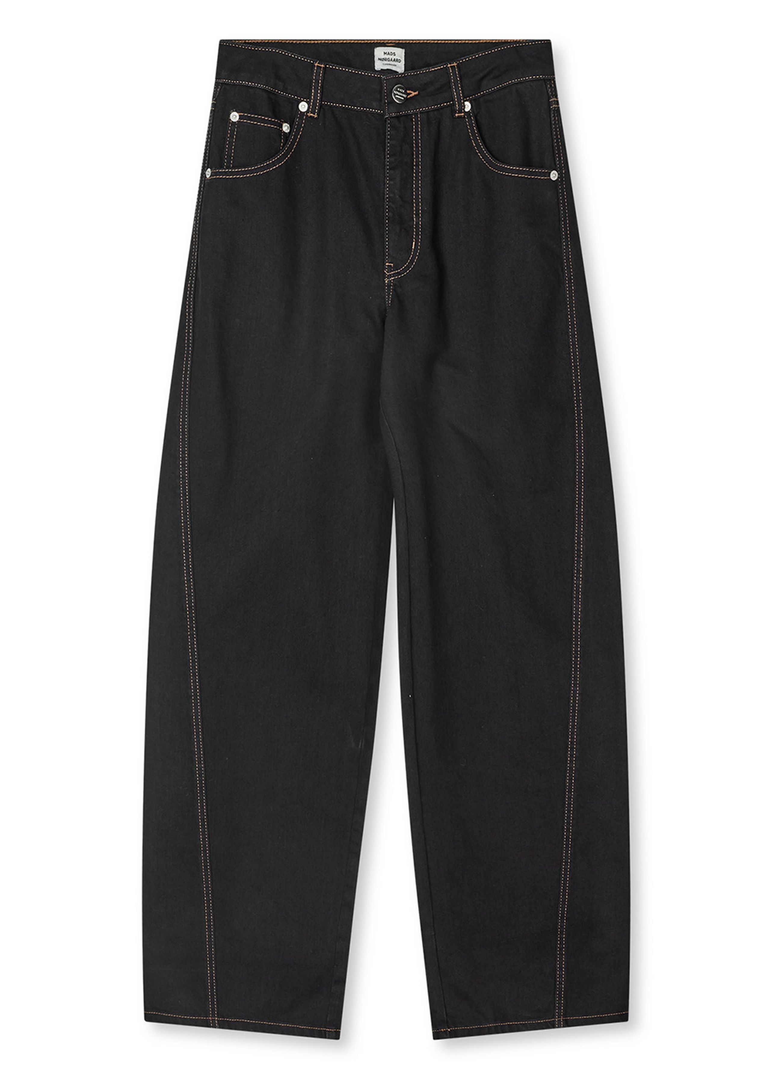 Mads Nørgaard - Jeans - Dyed Denim Christel Jeans - Black