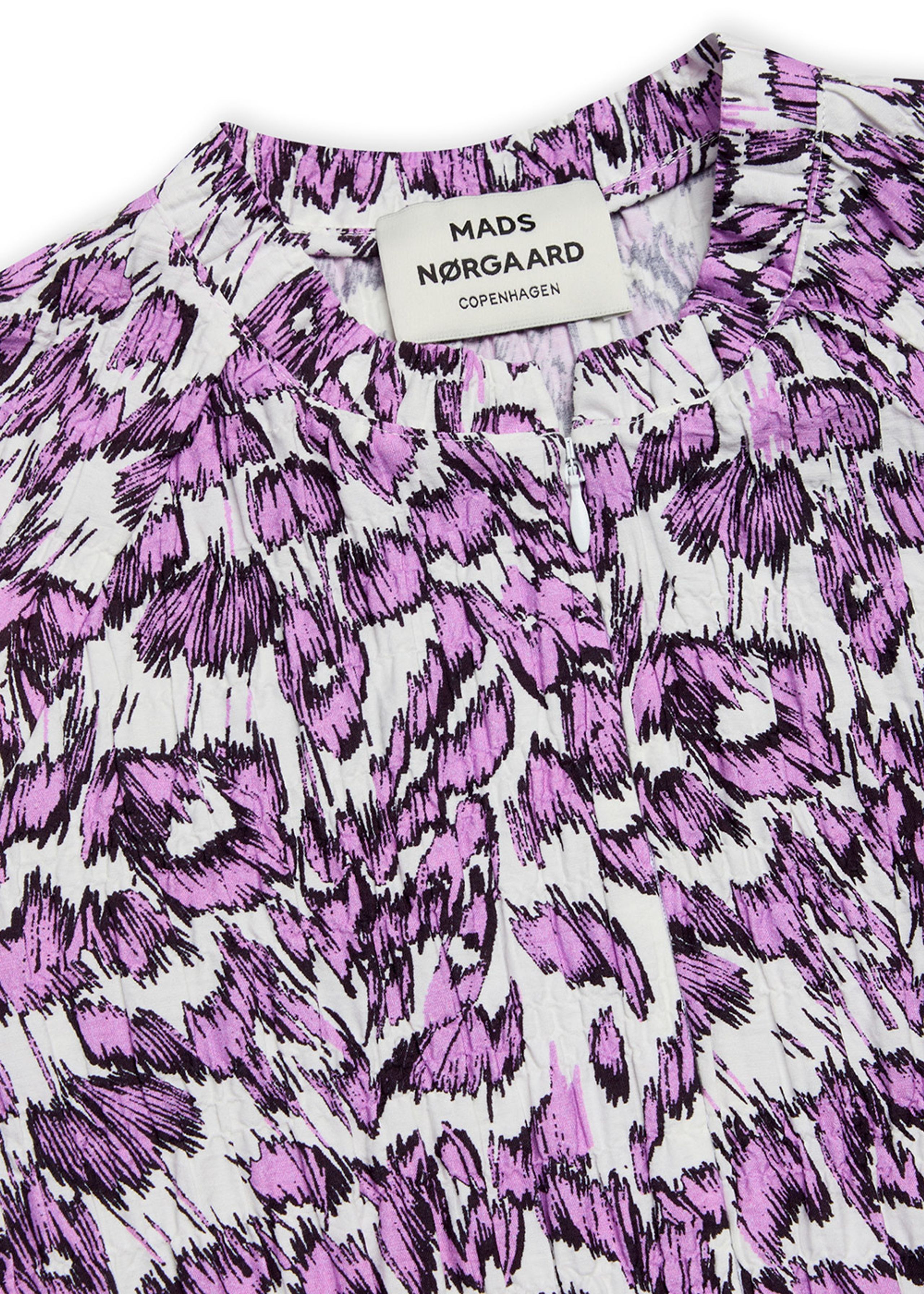 Mads Nørgaard - Dress - Chakra Dupina Dress - Animal AOP Snow White