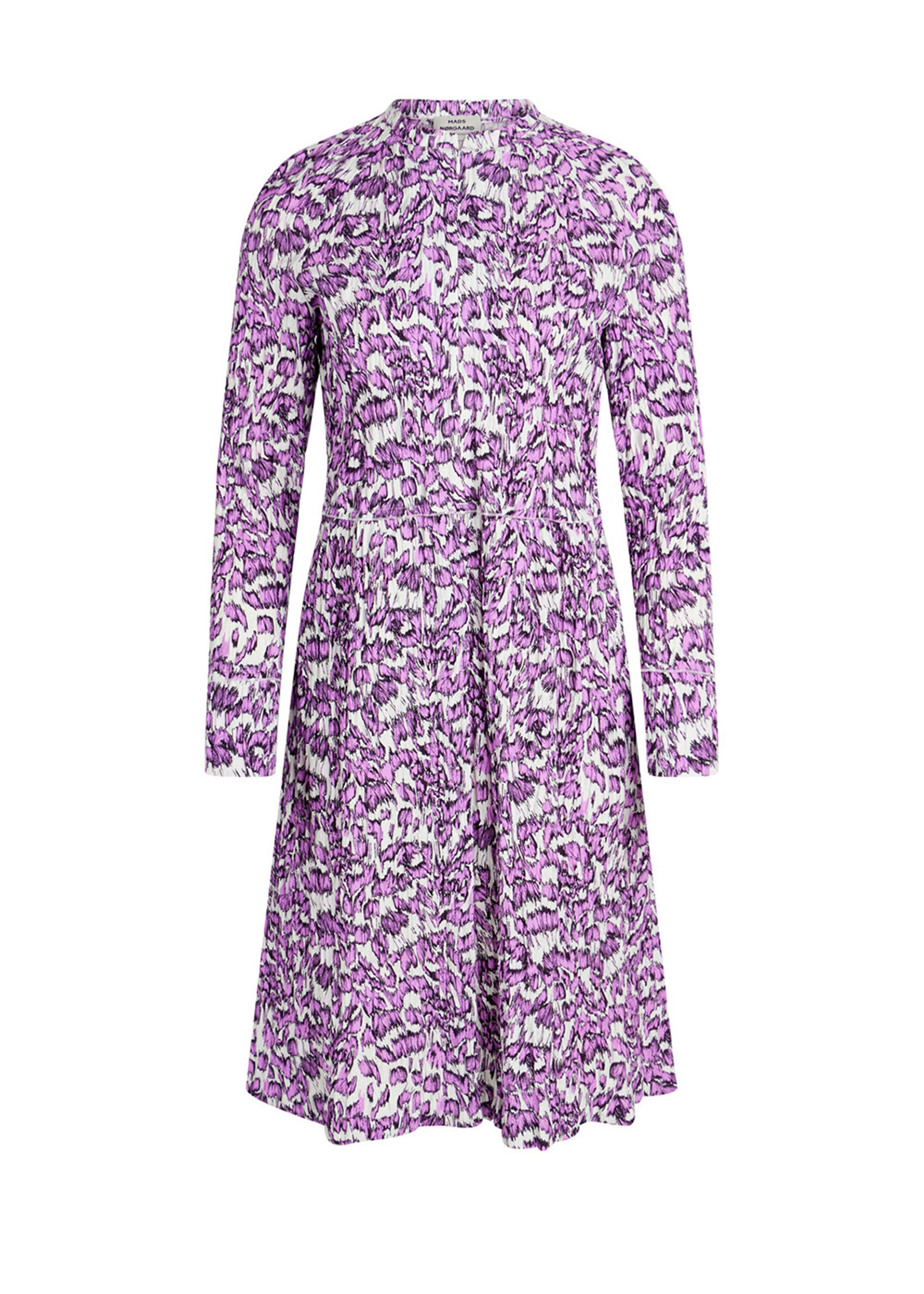 Mads Nørgaard - Dress - Chakra Dupina Dress - Animal AOP Snow White