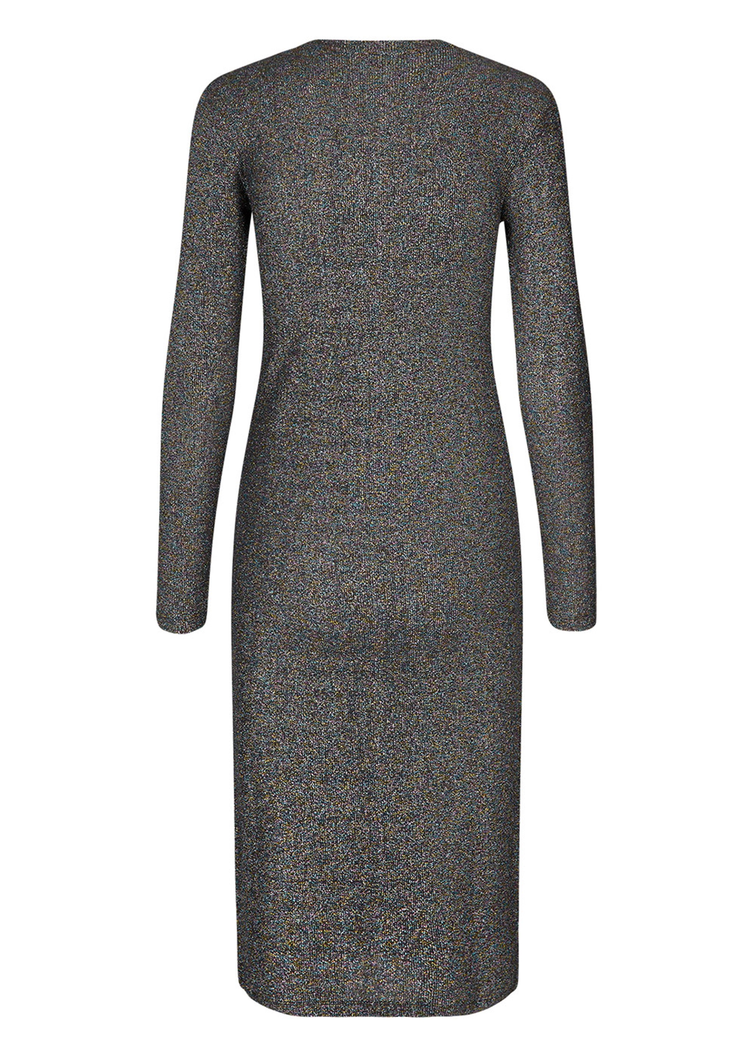 Mads Nørgaard - Vestir - 2x2 Lurex Duba Dress - Multi Black