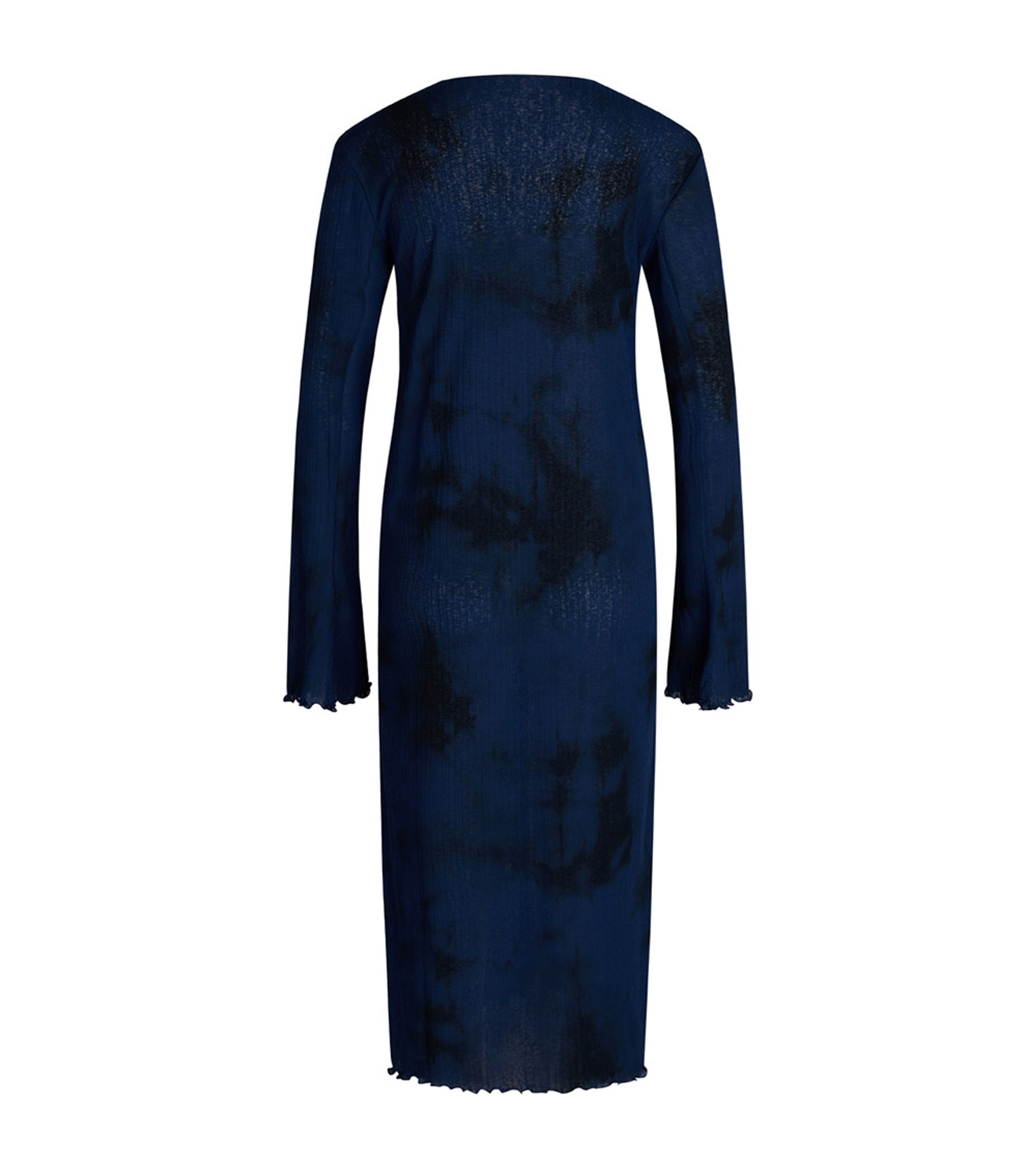 Mads Nørgaard - Robe - Cher Hathena Dress - Tie Dye AOP/Estate Blue
