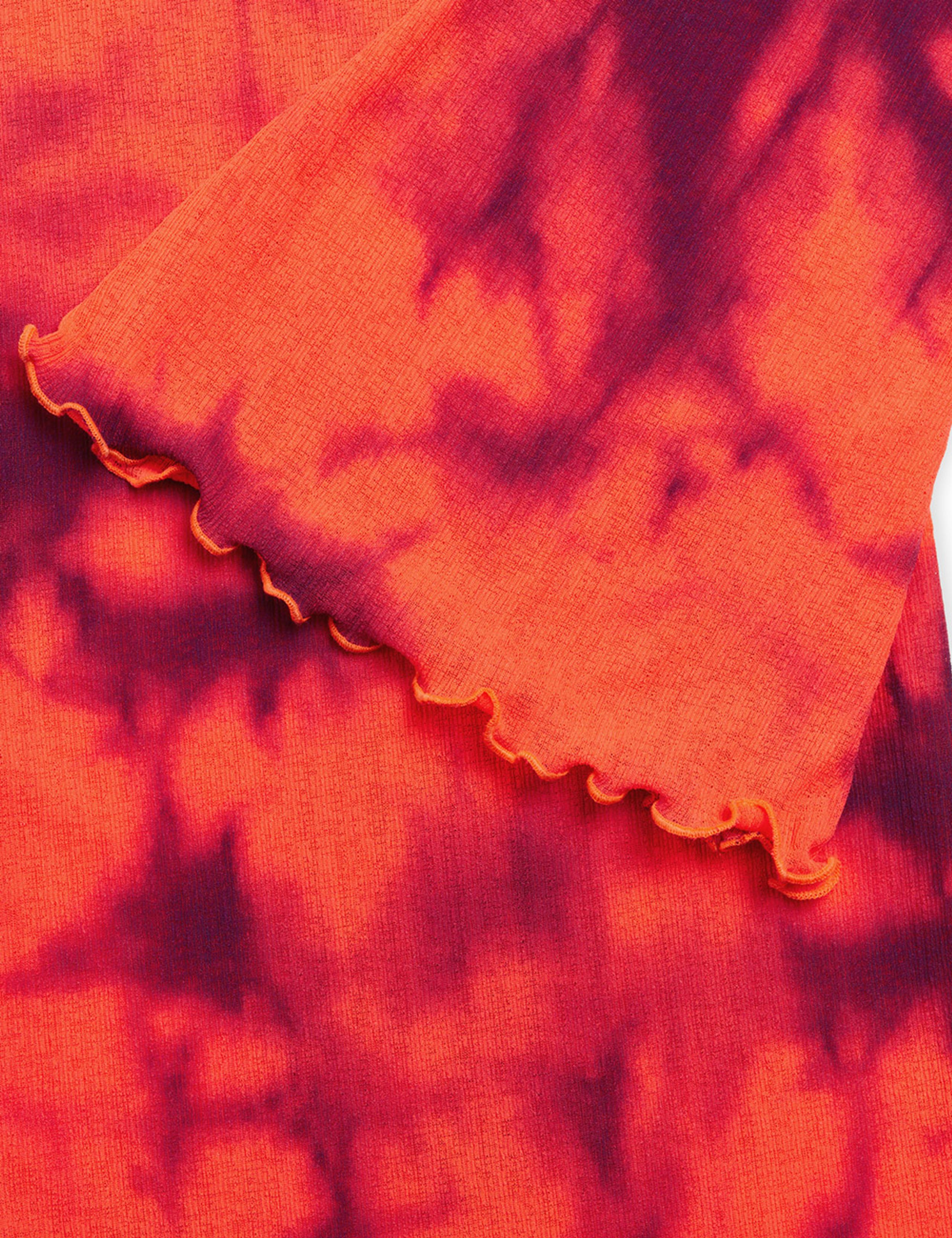 Mads Nørgaard - Dress - Cher Hathena Dress - Tie Dye AOP/Orange Clown