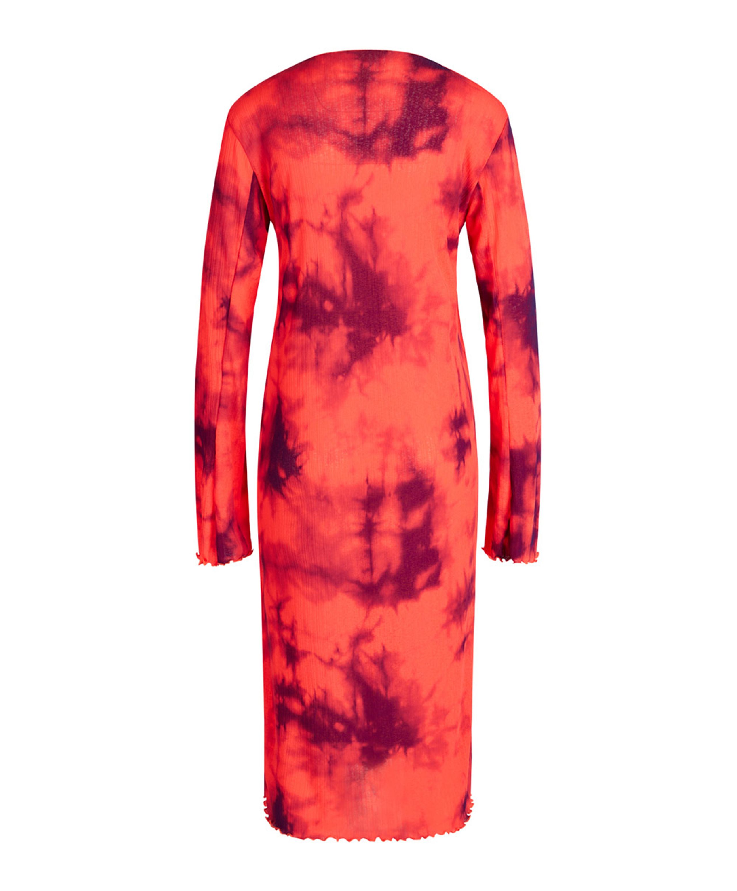 Mads Nørgaard - Dress - Cher Hathena Dress - Tie Dye AOP/Orange Clown
