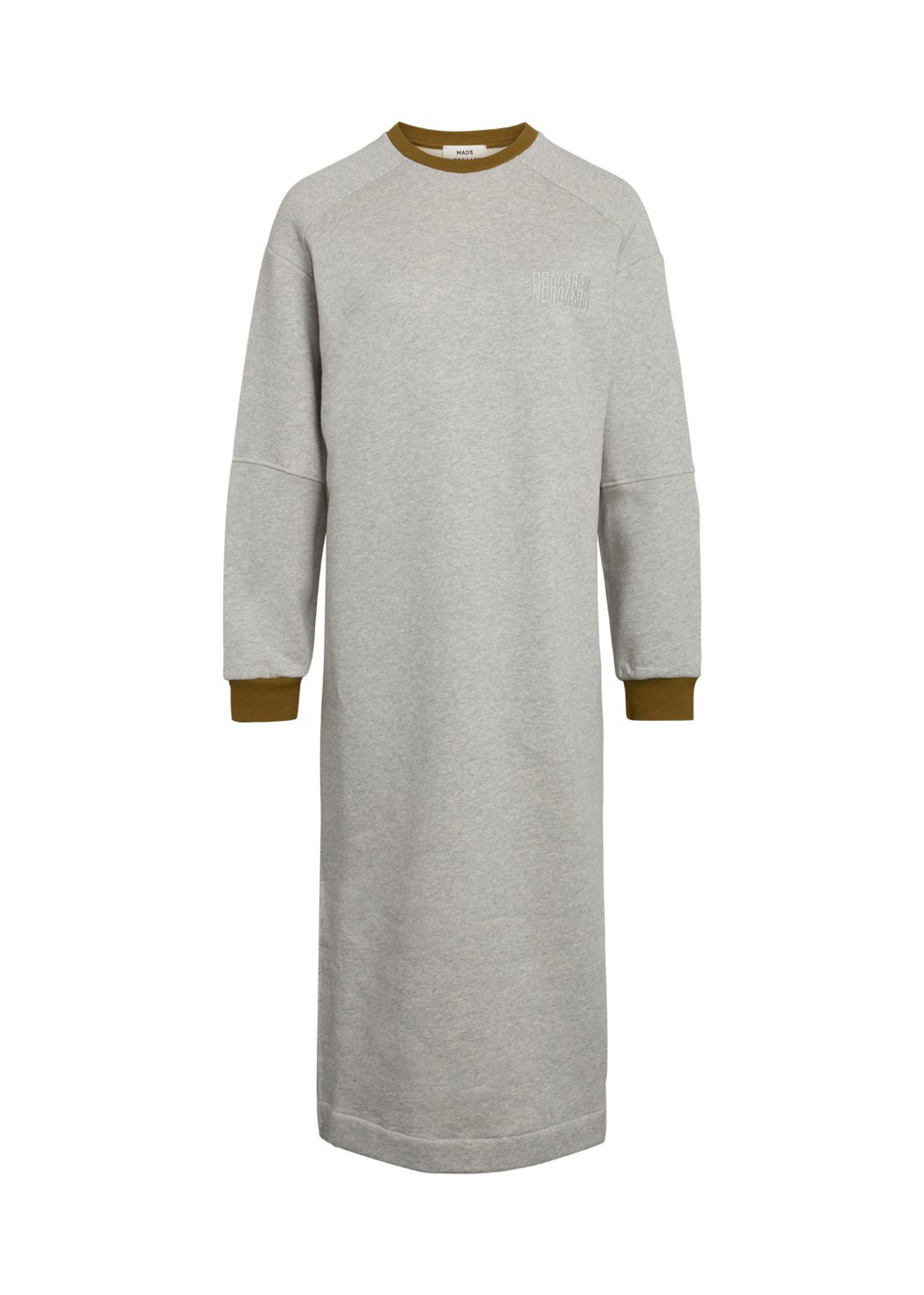Mads Nørgaard - Dress - Organic Sweat Donna - Medium Grey Melange