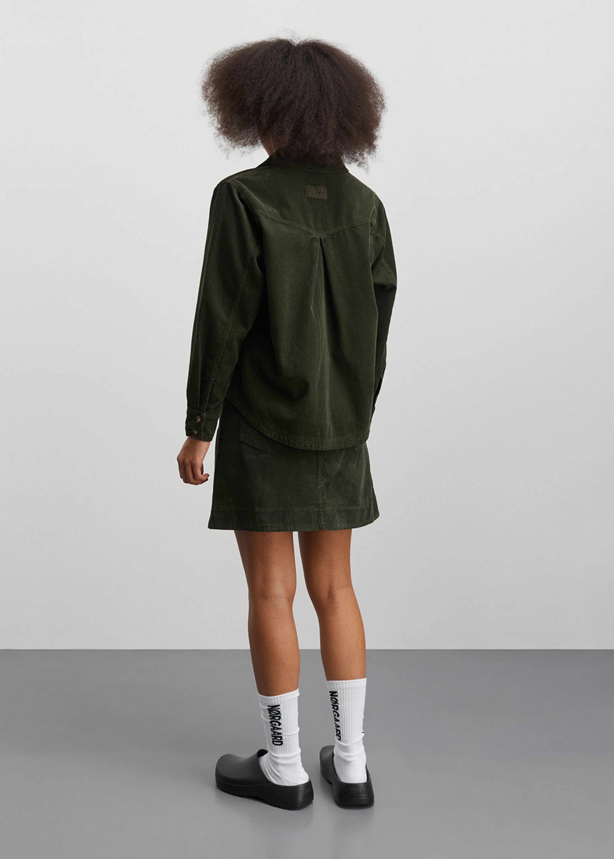 Mads Nørgaard - Nederdel - Mini Cord Riva Skirt - Rosin