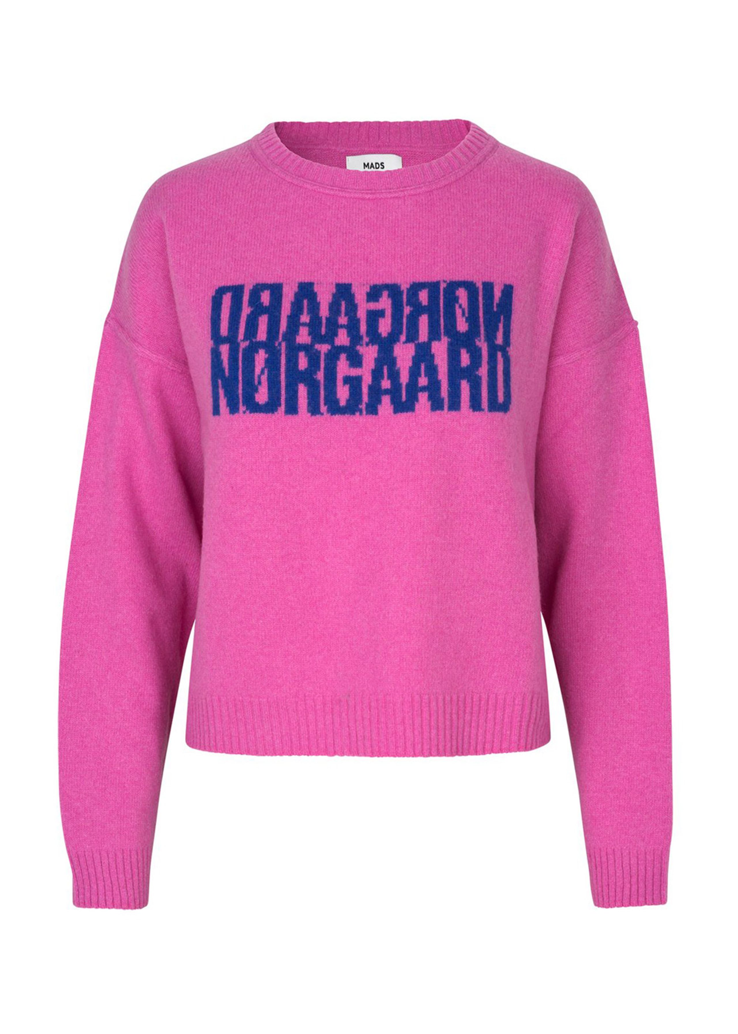 Mads Nørgaard - Strickware - Recy Soft Knit Tilvina - Shocking Pink