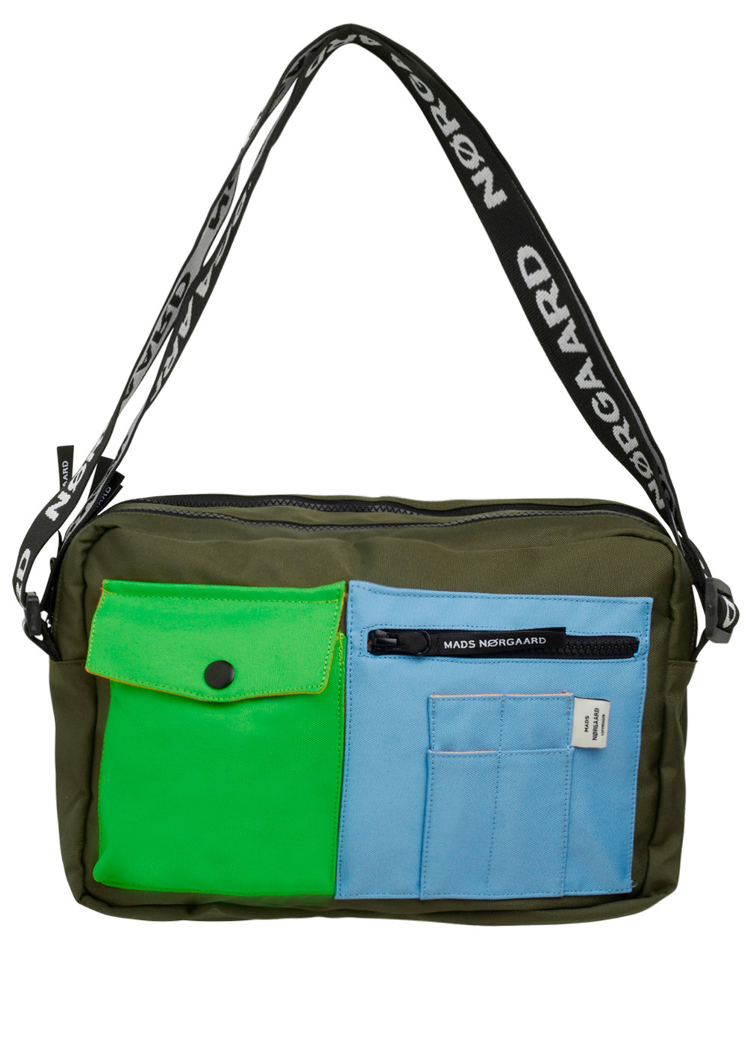 Mads Nørgaard - Taske - Bel One Cappa Bag - SS22 - Colorblock Della Robbia Blue