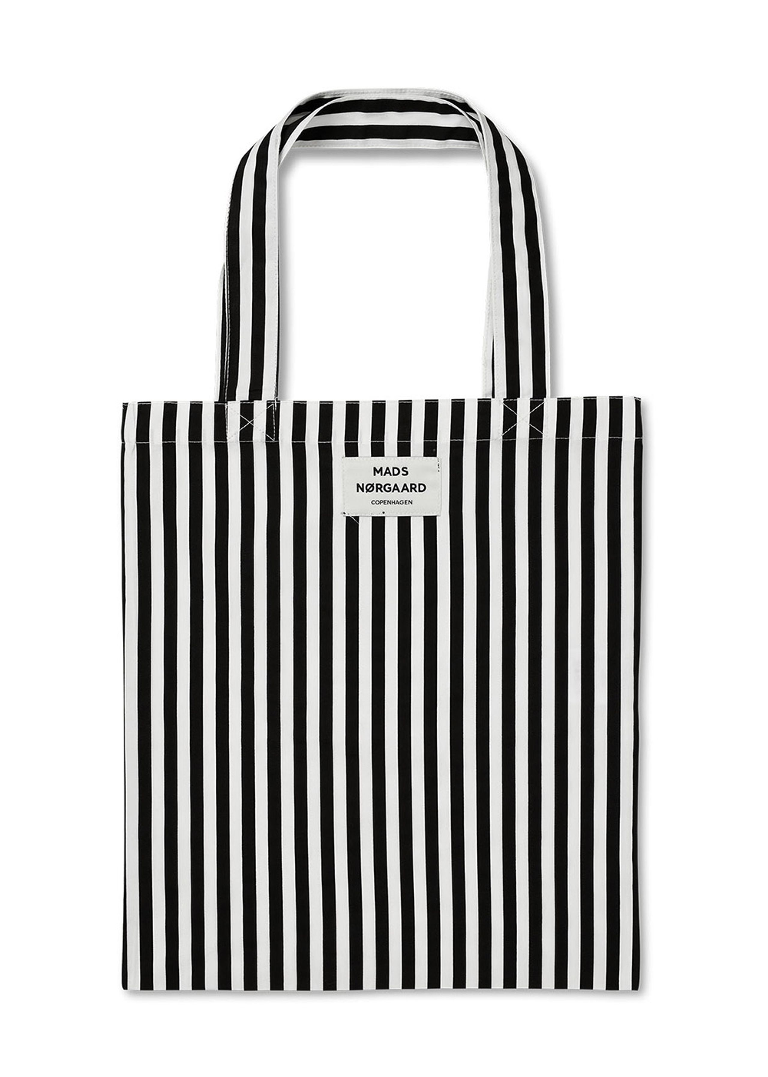 Mads Nørgaard - Tote bag - Sacky Atoma Bag - Black/White Alyssum