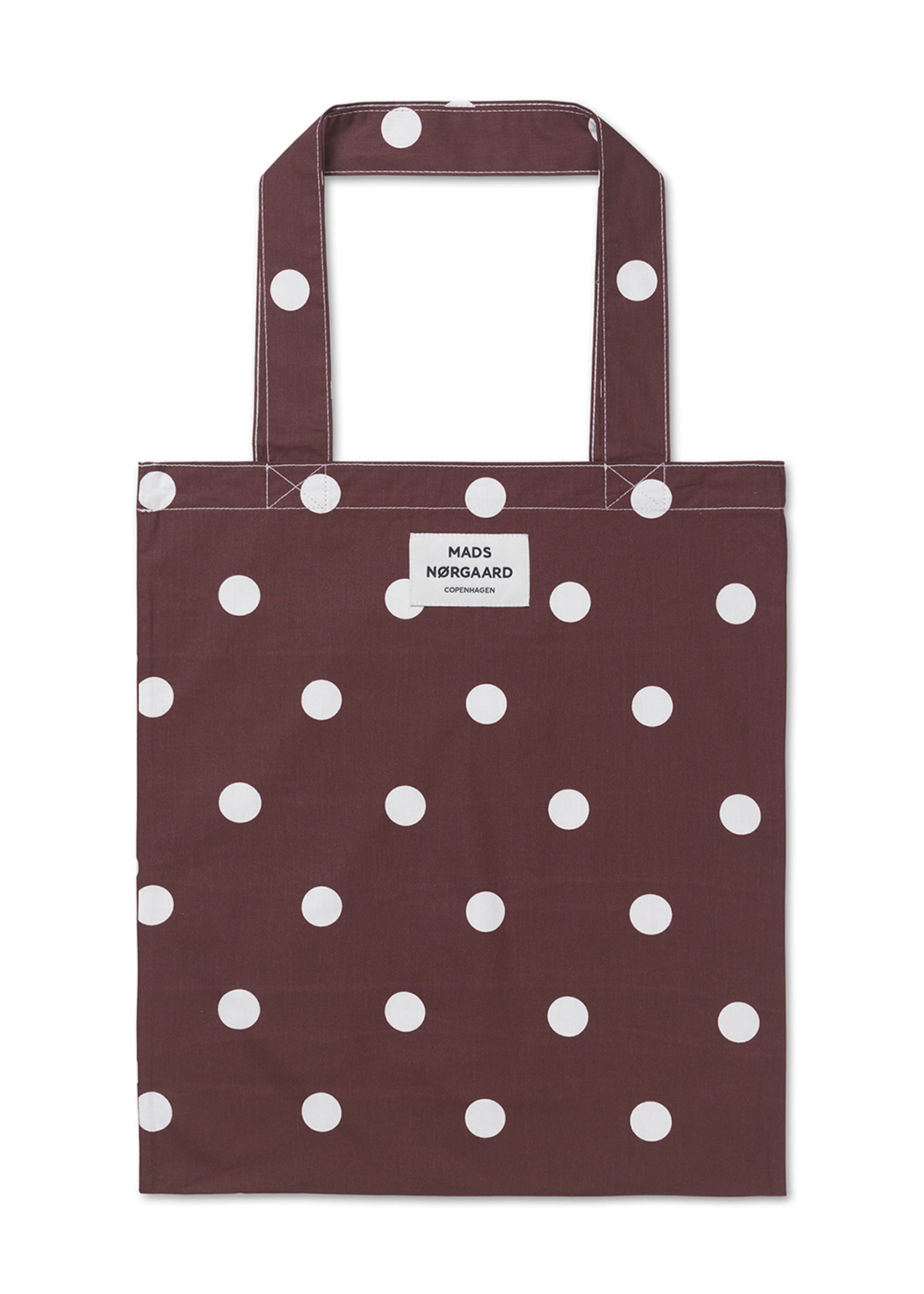 Mads Nørgaard - Tragetasche - Sacky Atoma Bag - Dot Aop Sassafras/White Alyssu