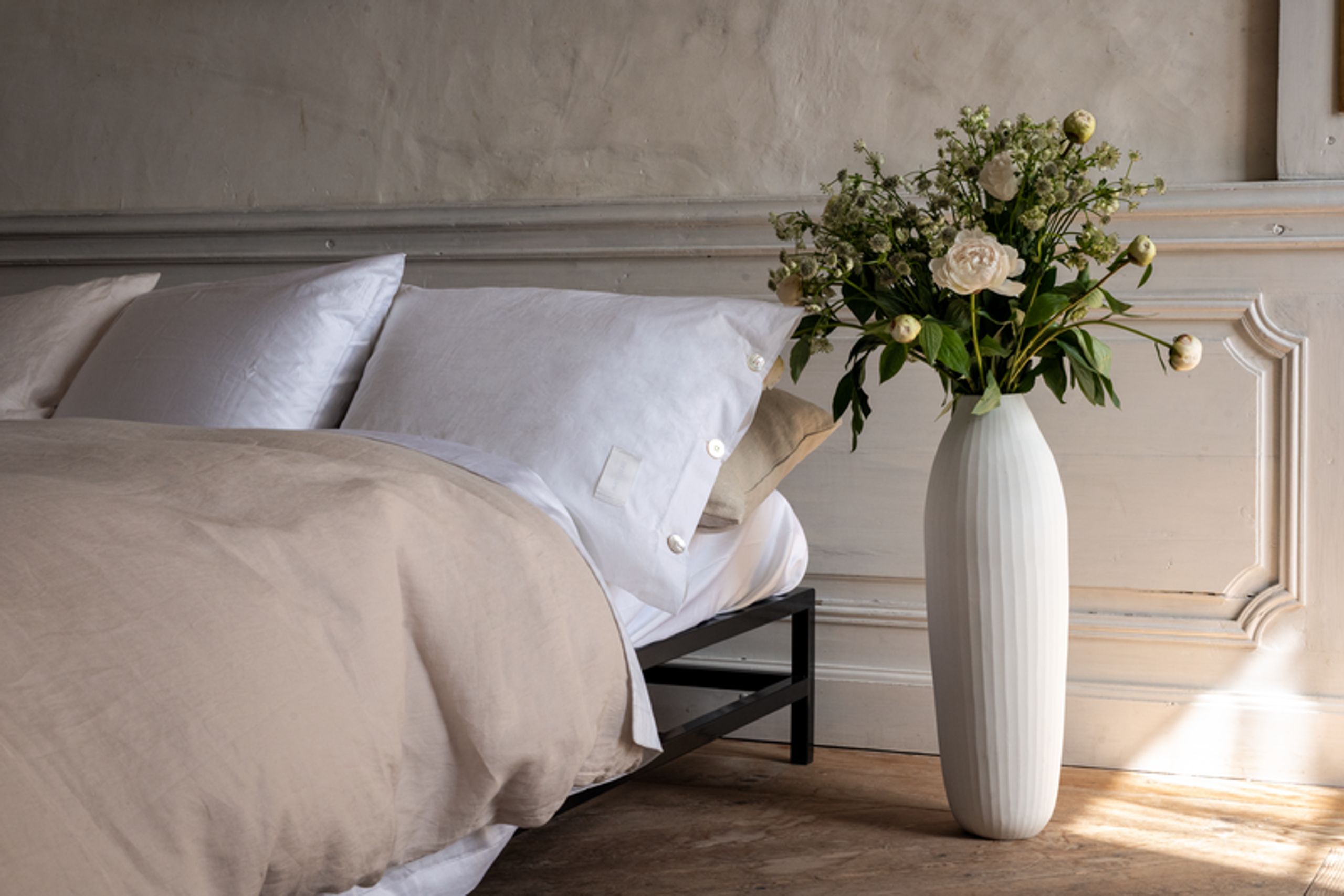 Magniberg - Capa de almofada - Mother Poplin Pillow Case - White