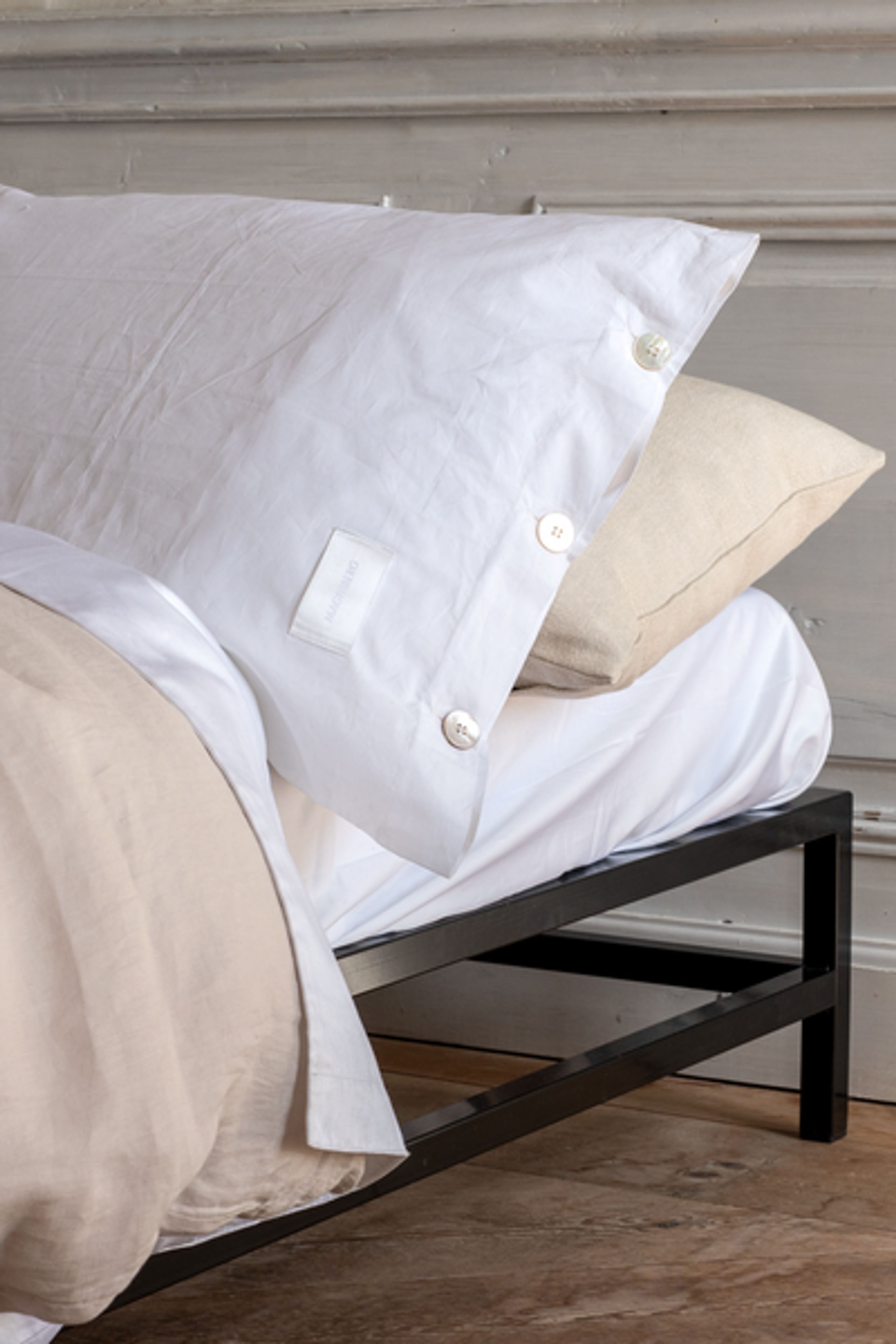 Magniberg - Capa de almofada - Mother Poplin Pillow Case - White