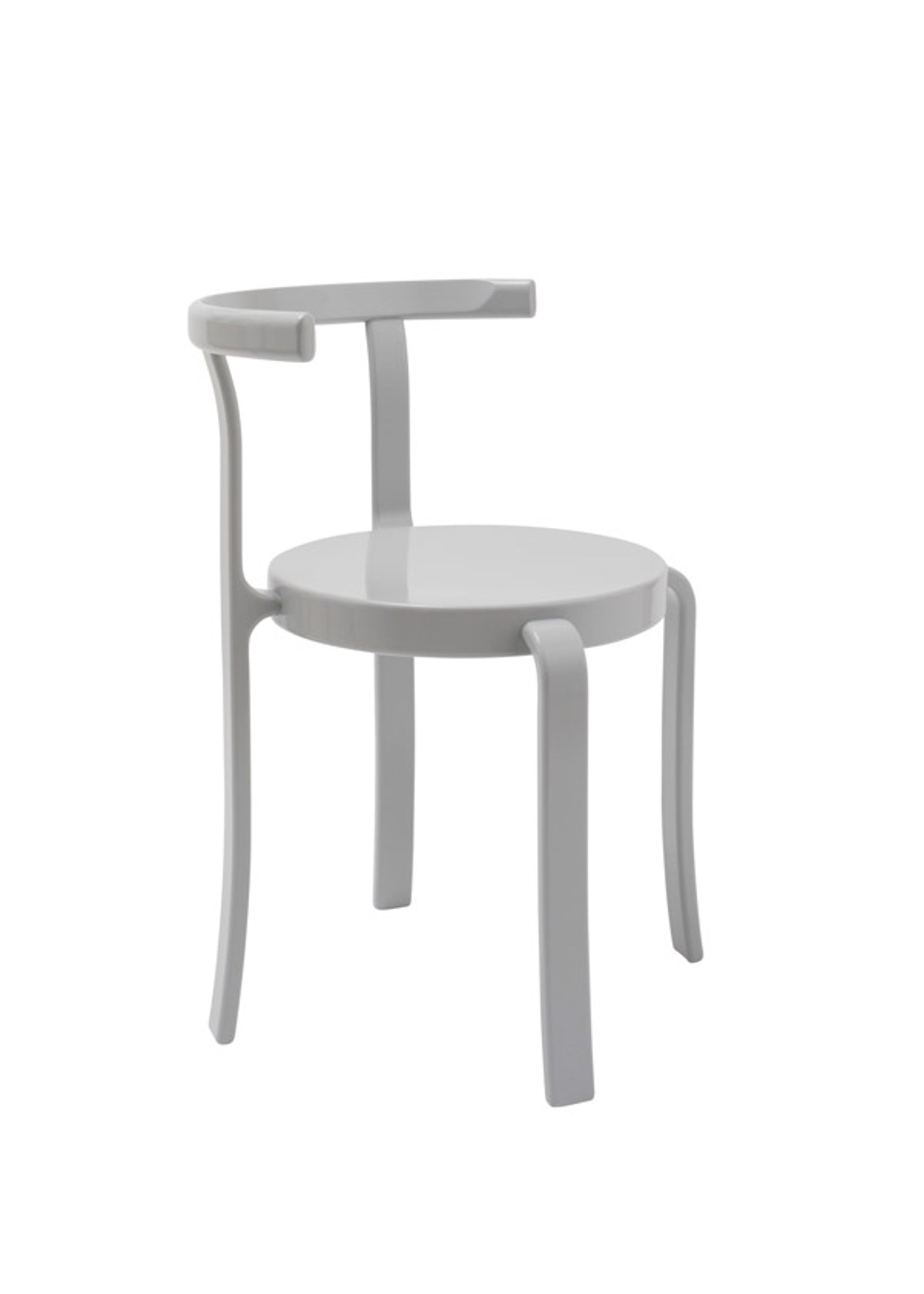 Magnus Olesen - Dining chair - 8000 Series Chair - Lacquered beech / Grey