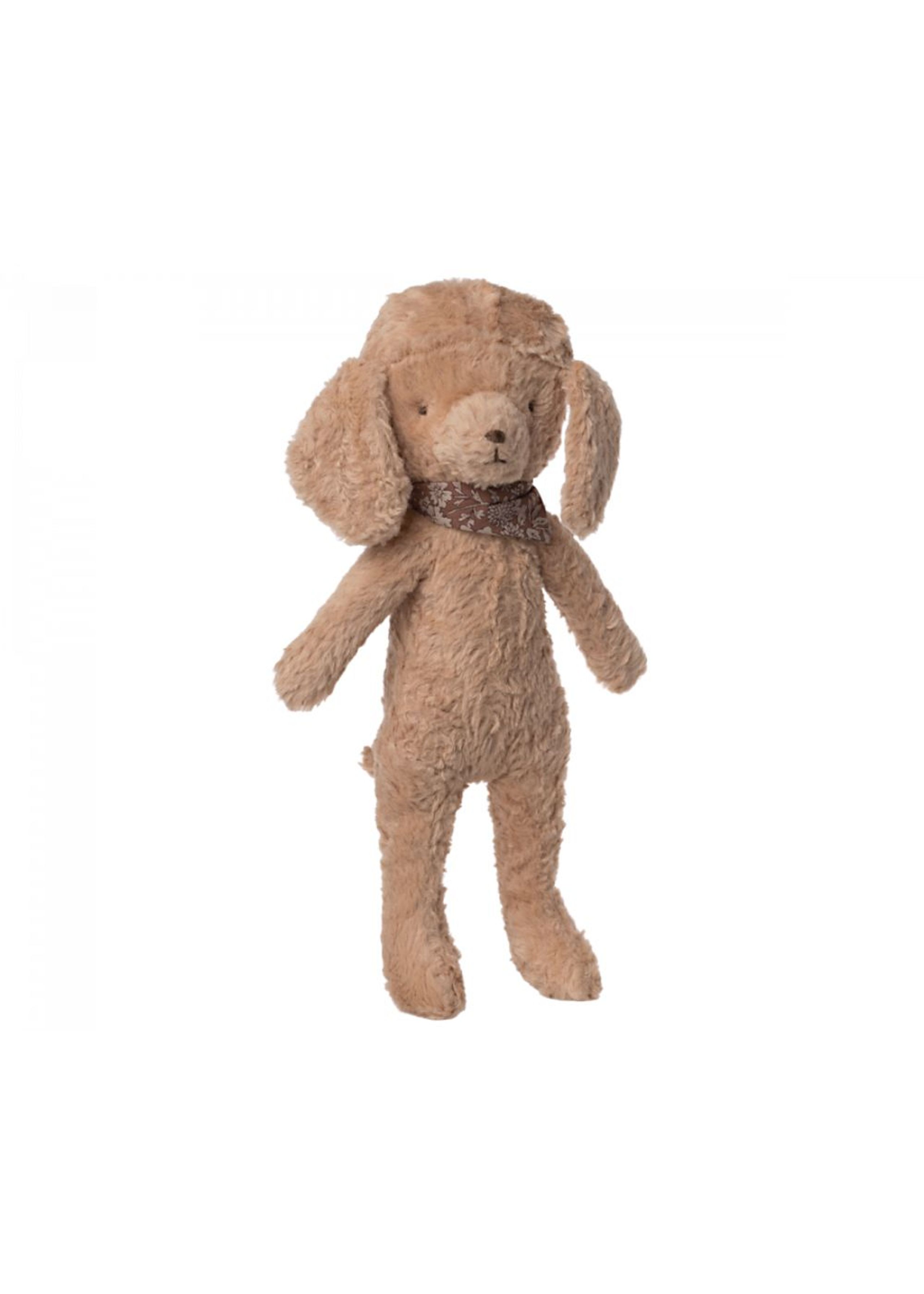 Maileg - Stuffed Animal - Plush Poodle Dog - Brown