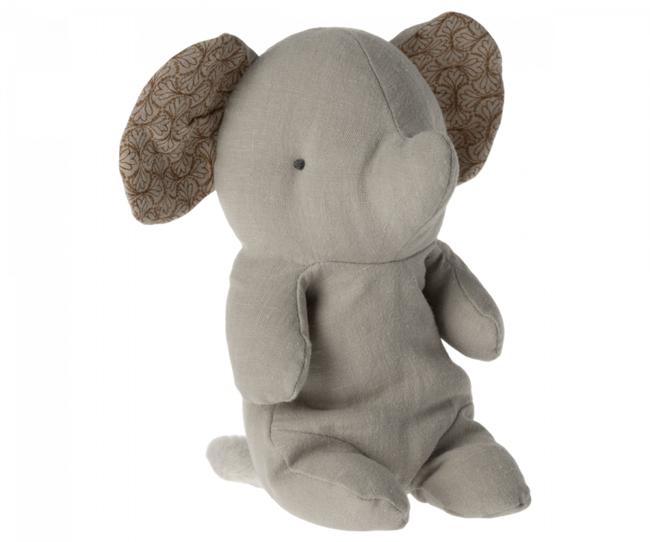 Maileg - Stuffed Animal - Safari friends, Elephant - Small - Grey
